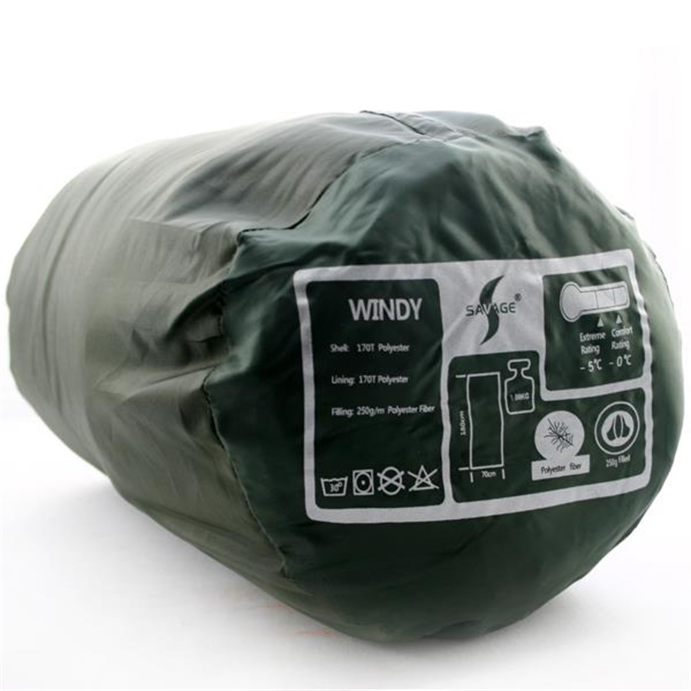 Savage YS-506 -5C Yeşil Uyku Tulumu