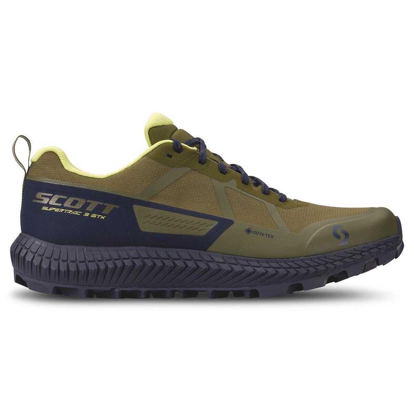 Scott Supertrac 3 GTX Erkek Patika Koşu Ayakkabısı Turuncu