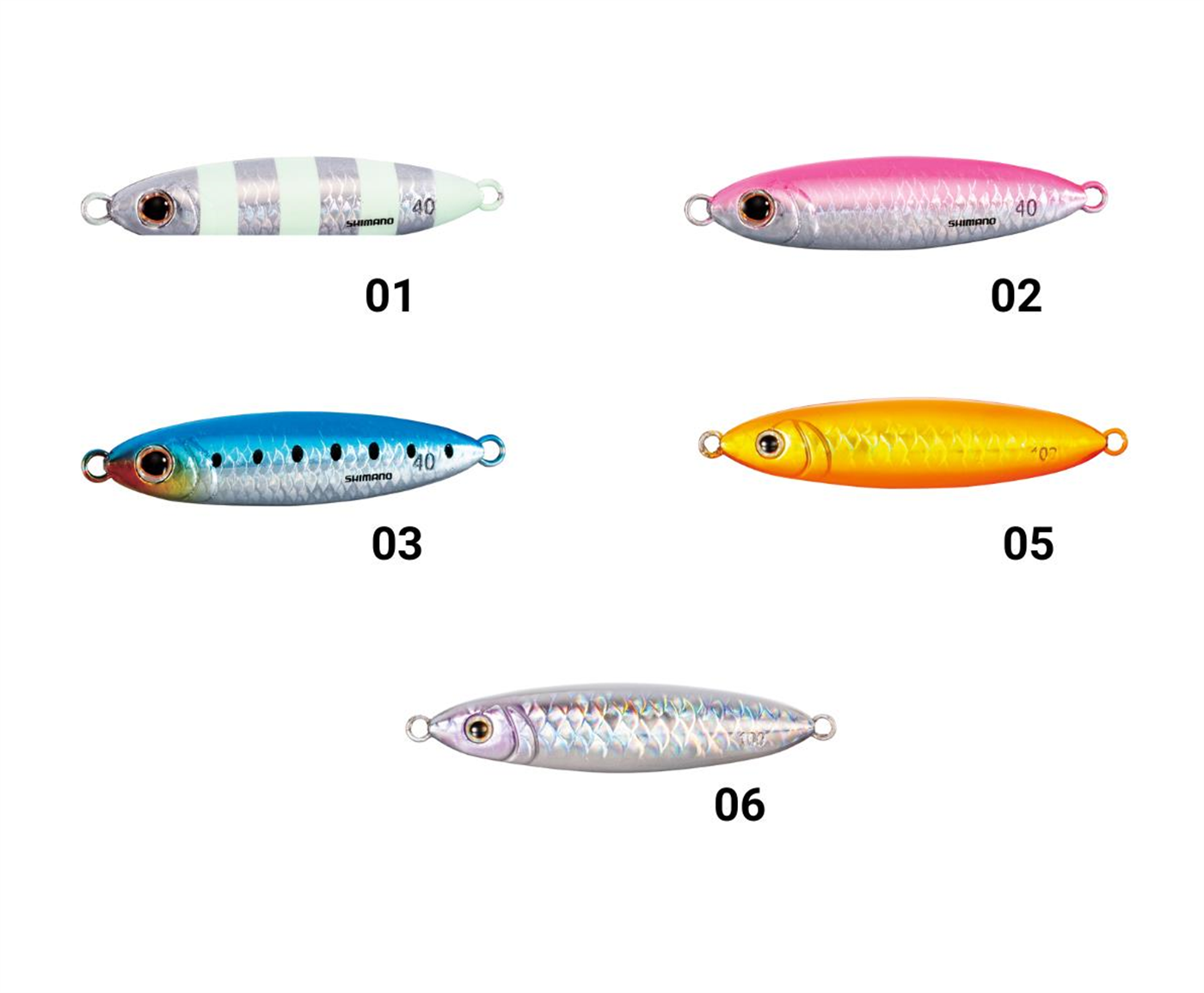 Shimano Ocea Stinger Butterfly Flat Light 77mm 60gr Metal Jig Yem