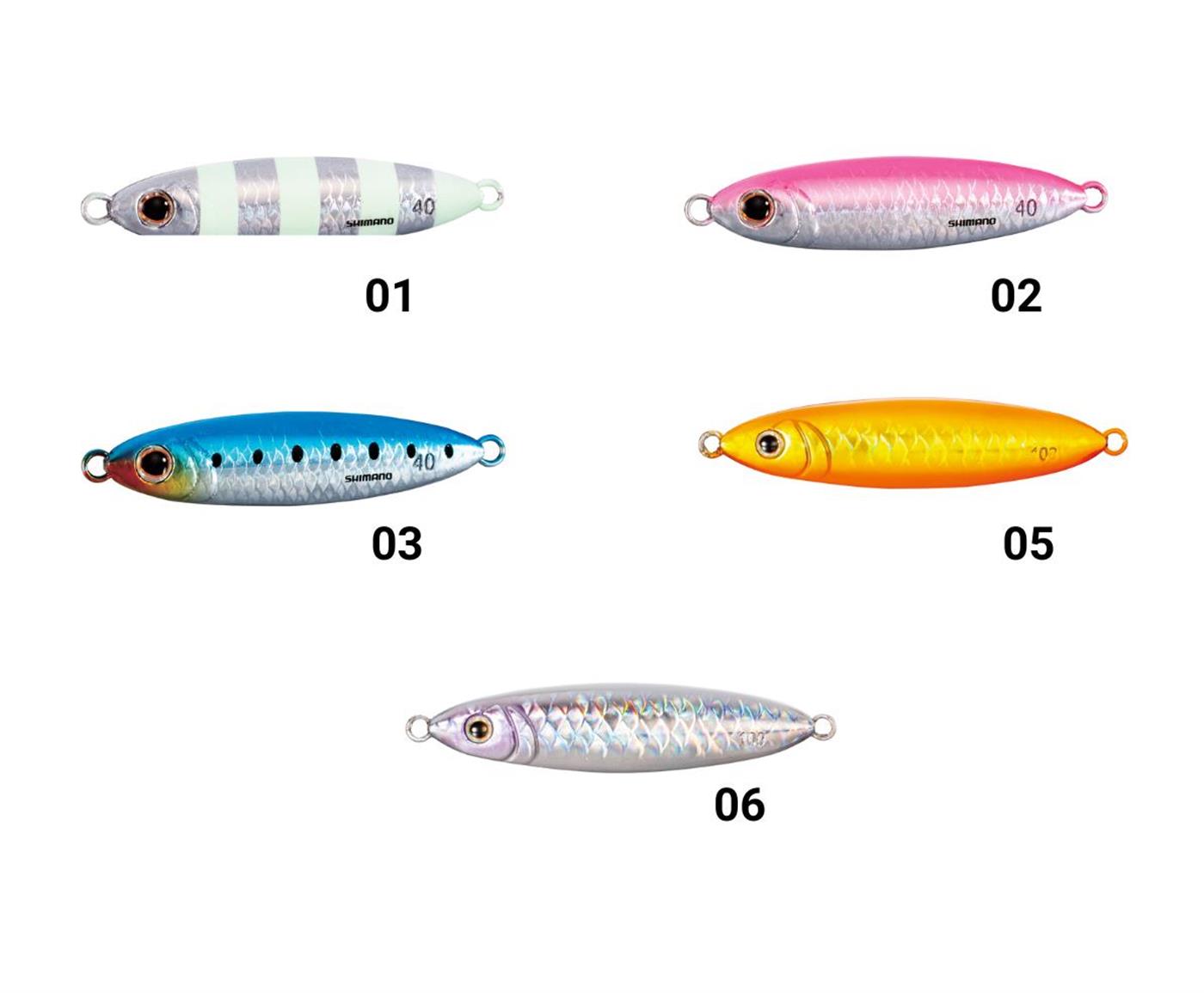 Shimano Ocea Stinger Butterfly Flat Light 58mm 30gr Metal Jig Yem