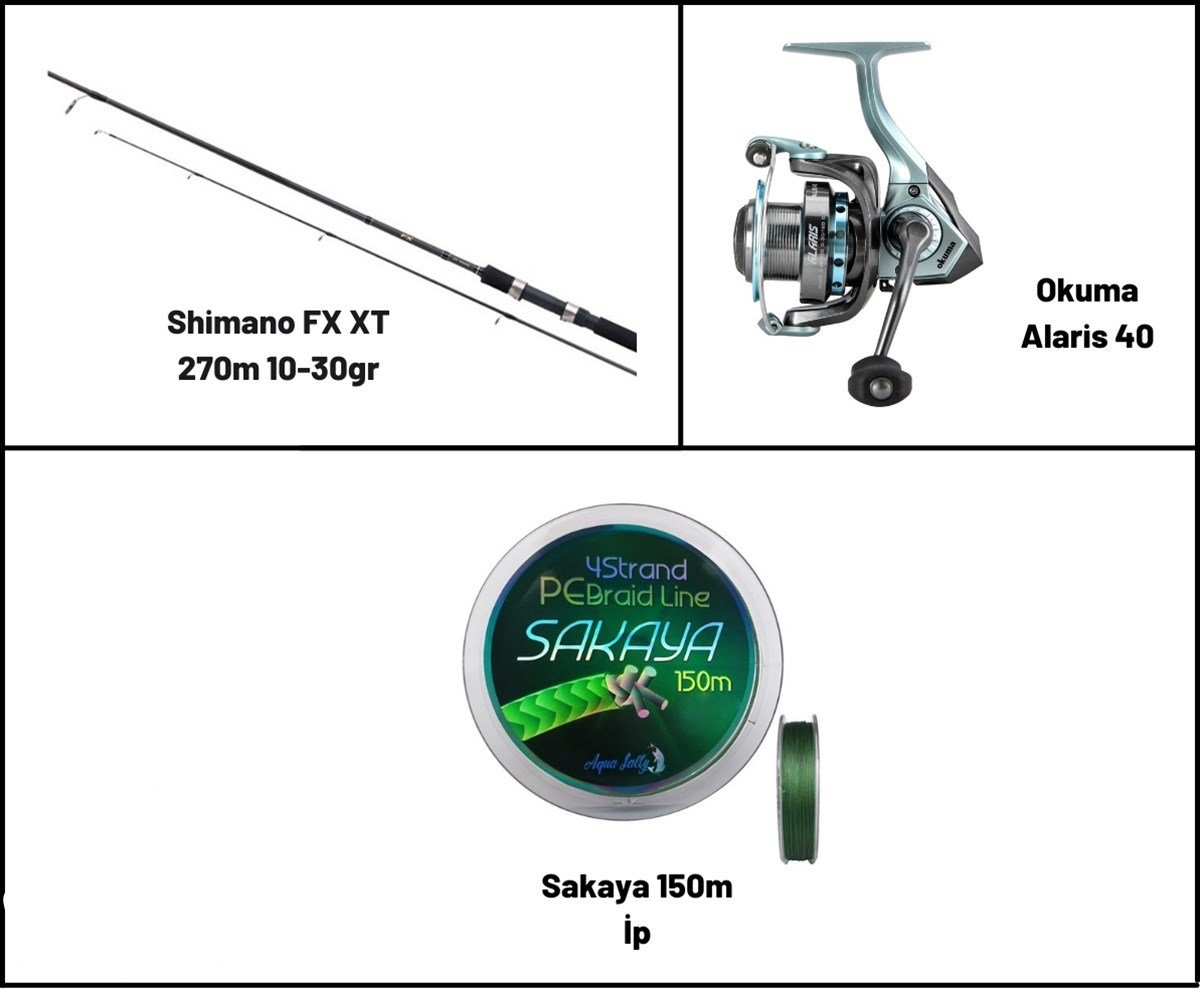 Shimano-Okuma Kampanyalı Spin Set