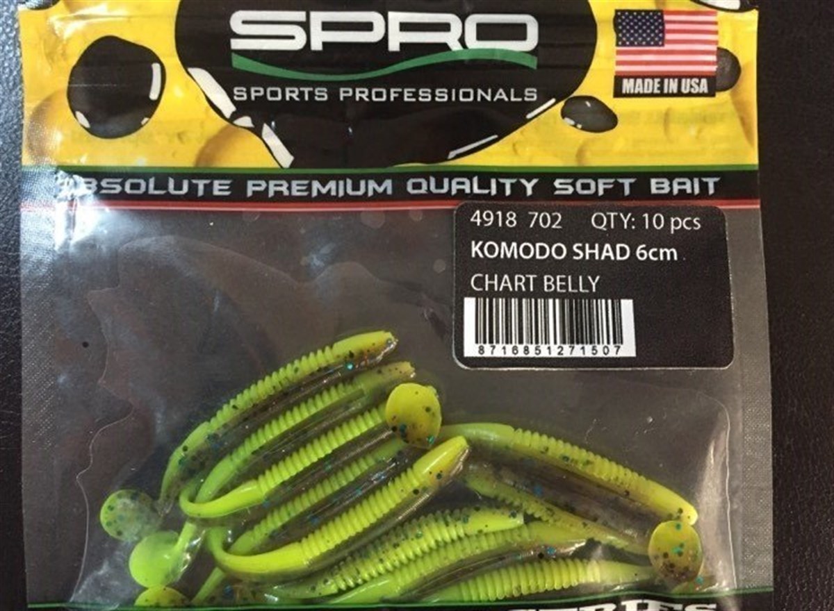 SPRO Komodo Shad 6Cm CB Silikon Yem 1/10