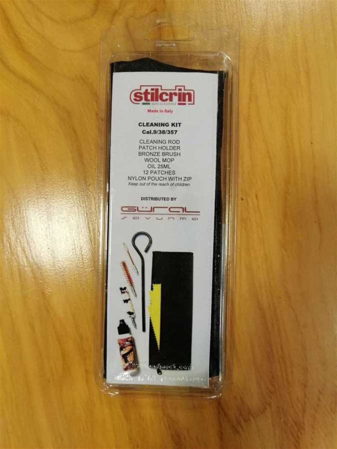 Stil Crin 9mm Çantalı Tabanca Harbi Bakım Seti