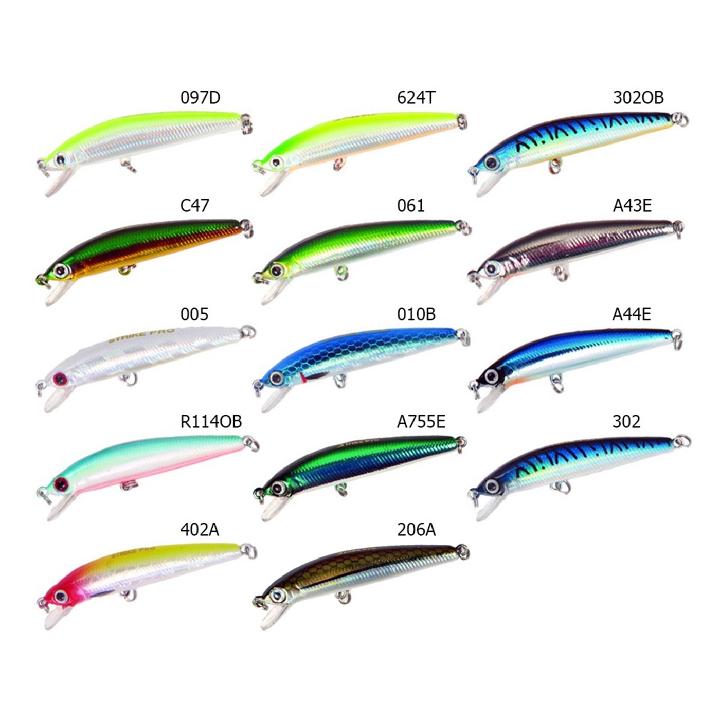 Strike Pro Jl-012 F Dwarf Minnow 53 Serisi Suni Yem