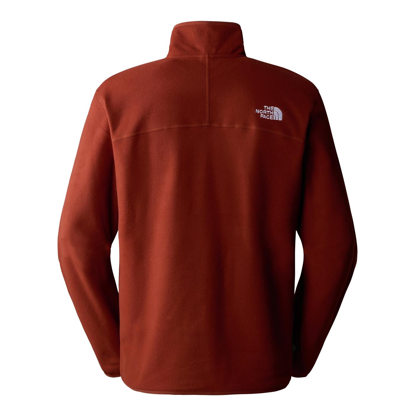 The North Face 100 Glacier 1/4 Fermuarlı Erkek Polar Brandy Brown