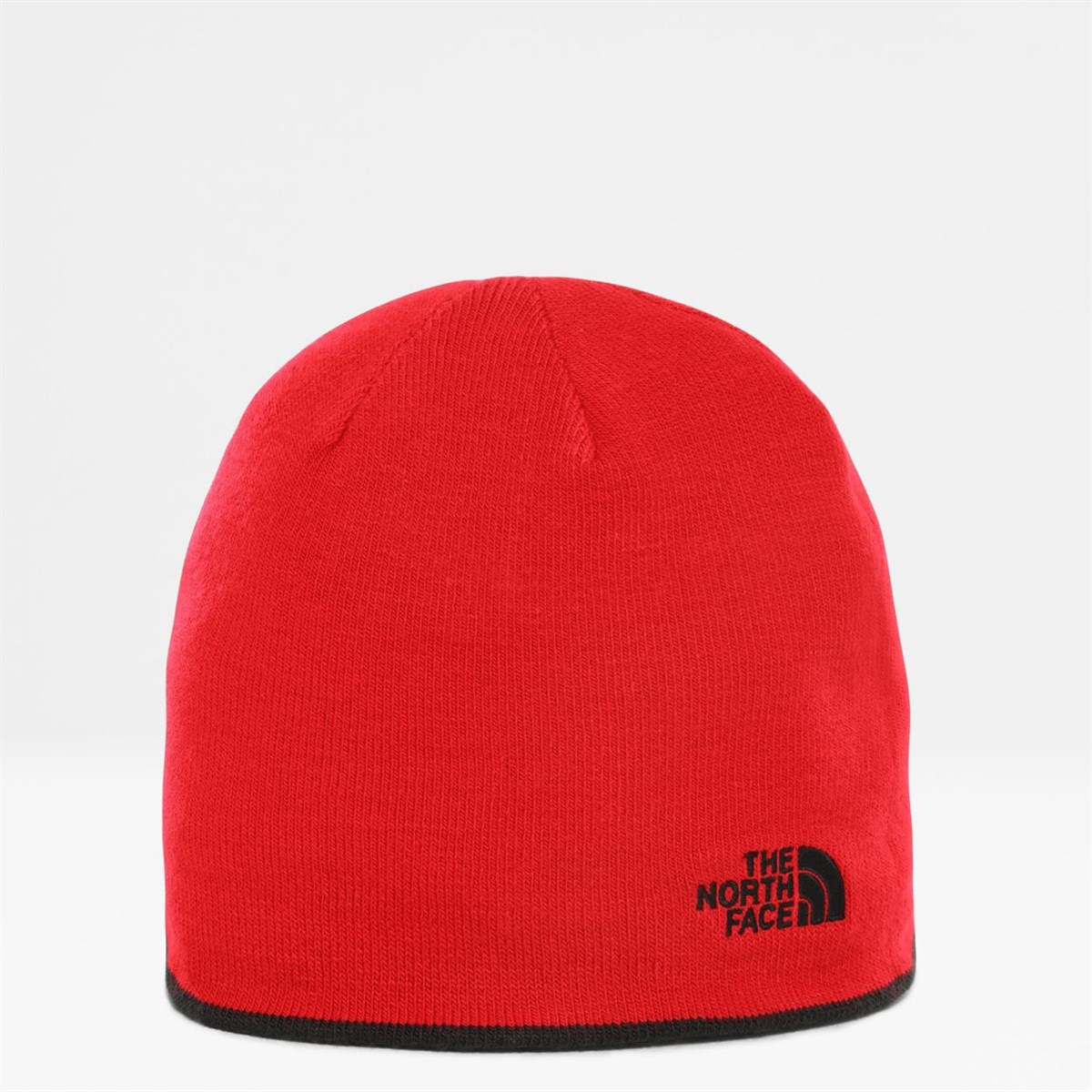 The North Face Banner Çift Taraflı Siyah/Kırmızı Bere