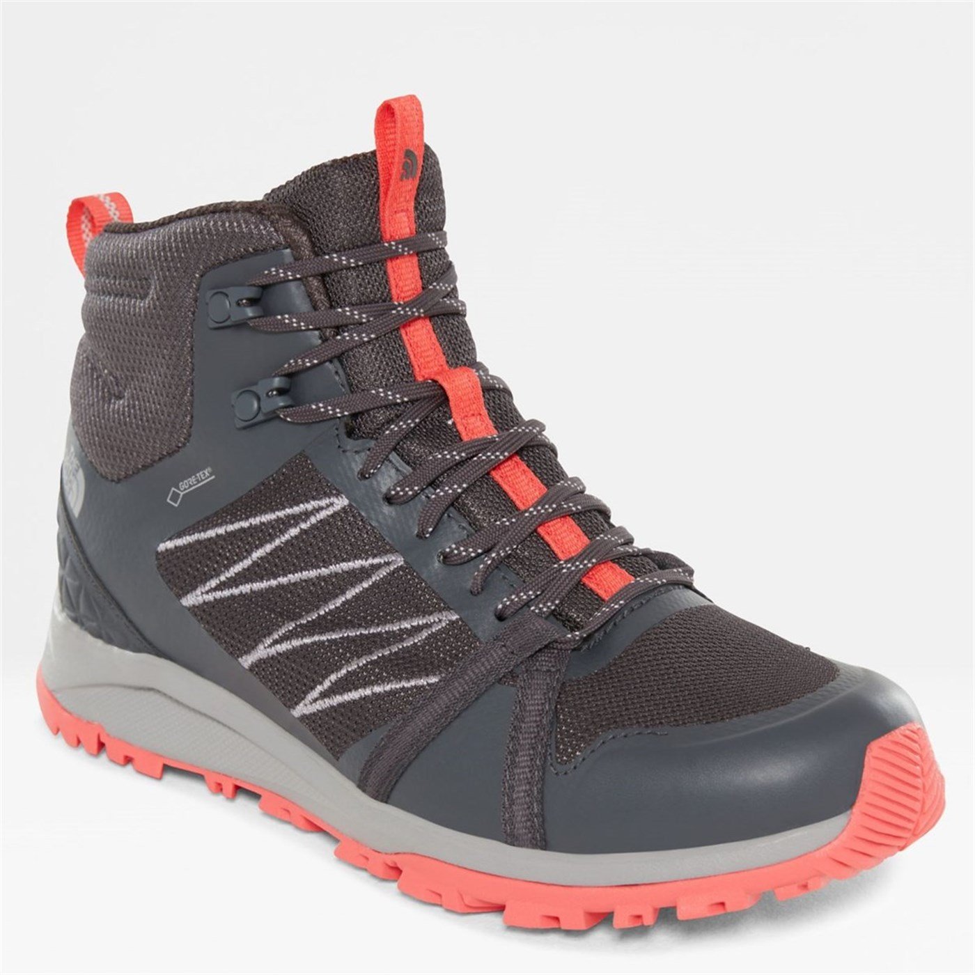 The North Face Litewave Fastpack II MID GTX Fiesta Red Kadın Bot
