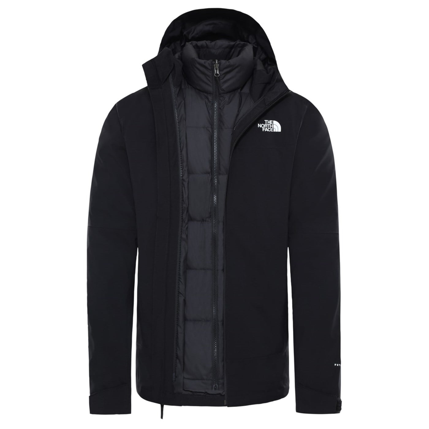 The North Face Mountain Light Futurelight Triclimate Erkek Mont Siyah