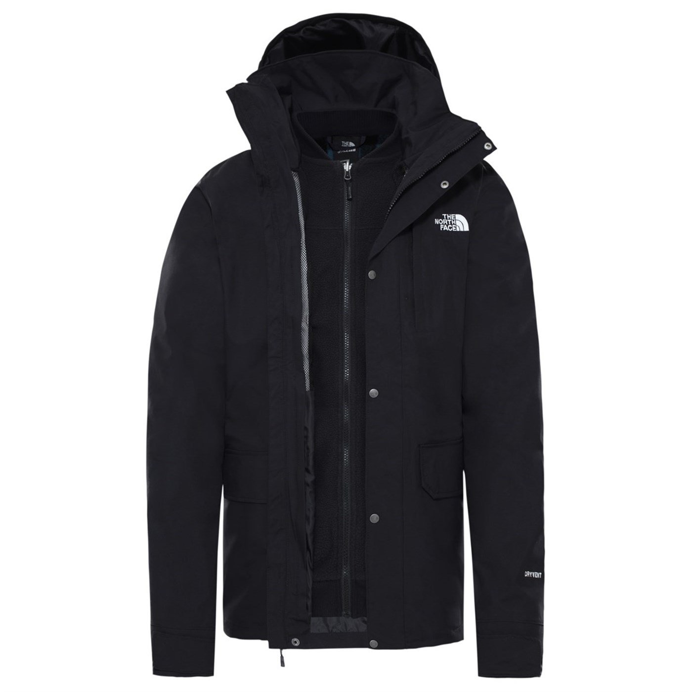 The North Face Pinecroft Triclimate Erkek Siyah Mont