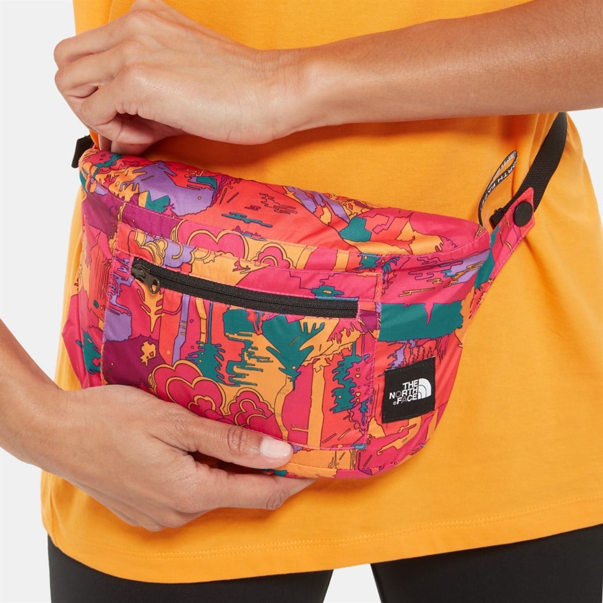 The North Face Printed Fanorak Kadın Mont