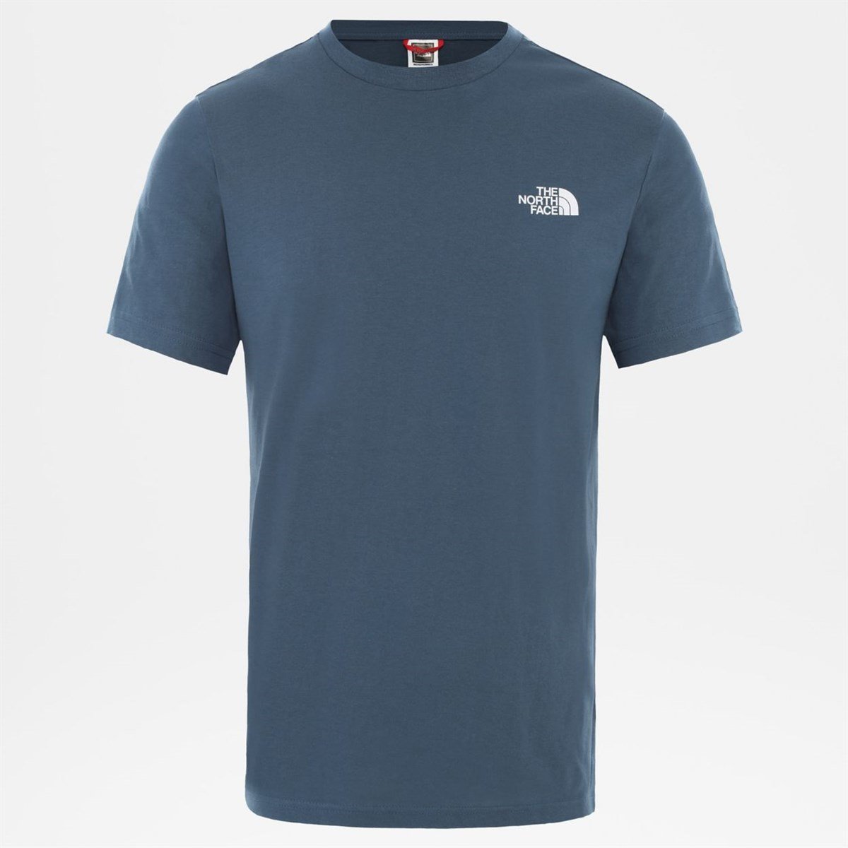 The North Face S/S Simple Dome Blue W Erkek Tişört