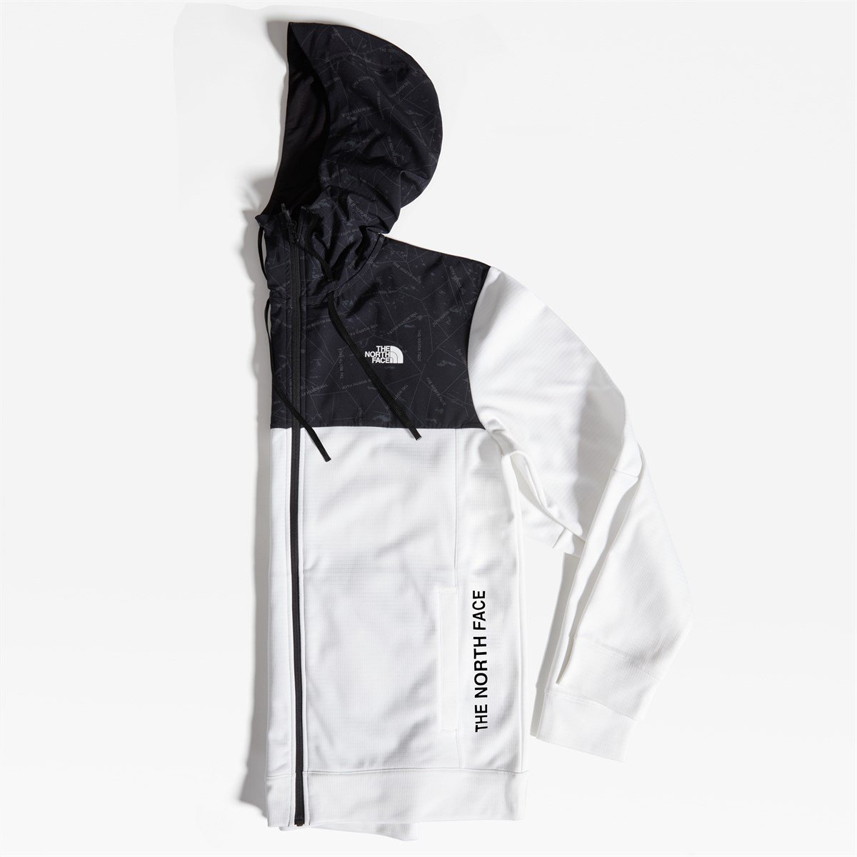 The North Face Train N Logo Overlay Beyaz Erkek Mont