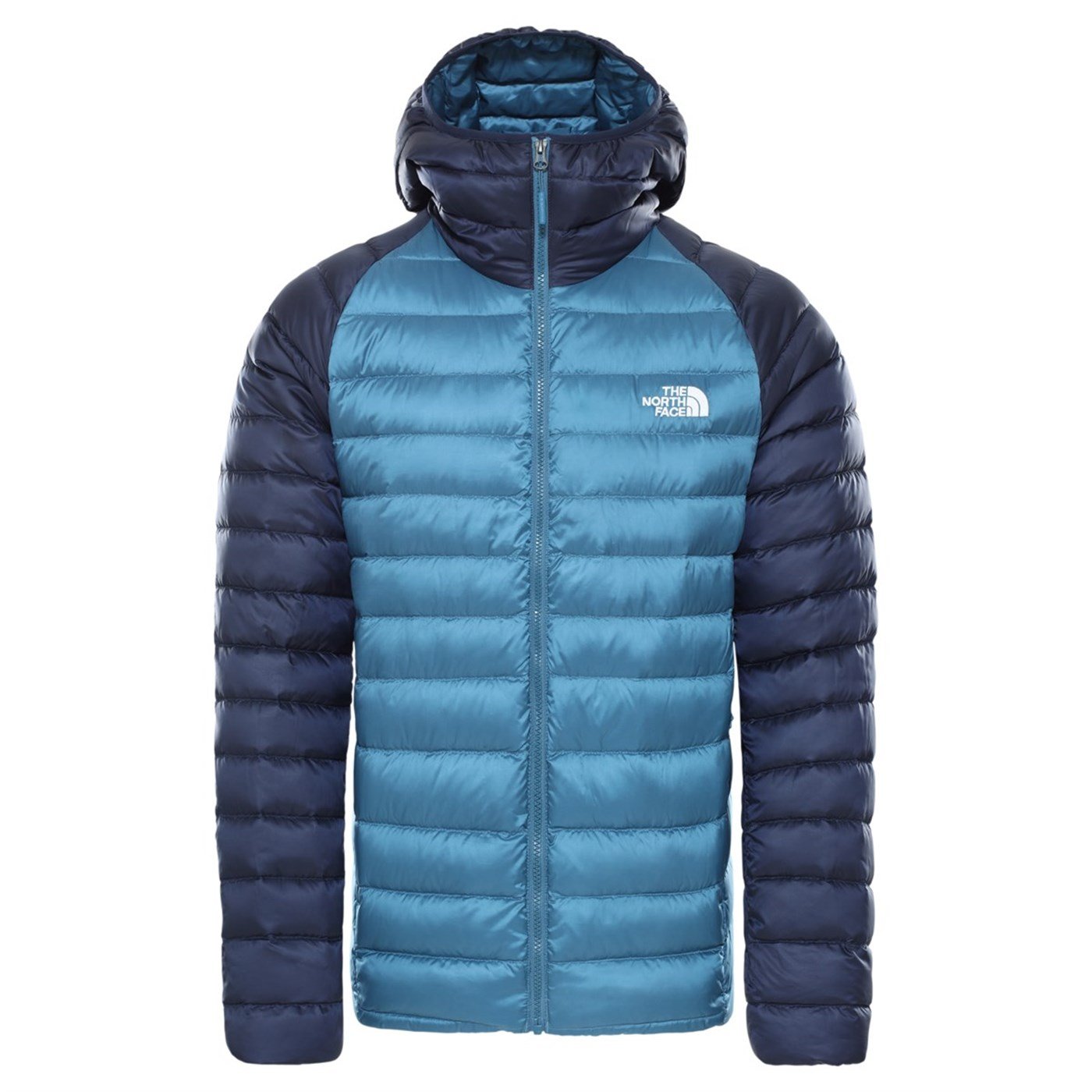The North Face Trevail Kapüşonlu Kaz Tüyü Erkek Mont Mavi