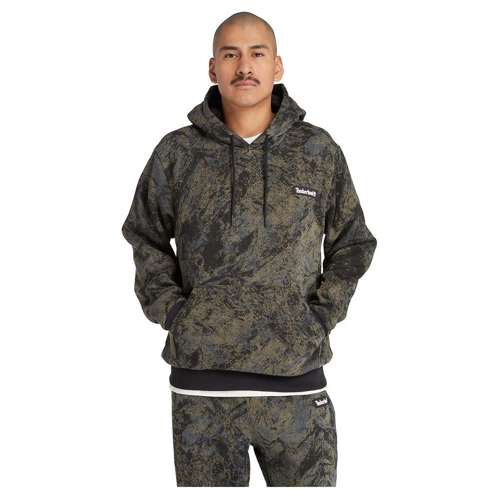 Timberland All Over Printed Mountains Camo Erkek Kapüşonlu Üst