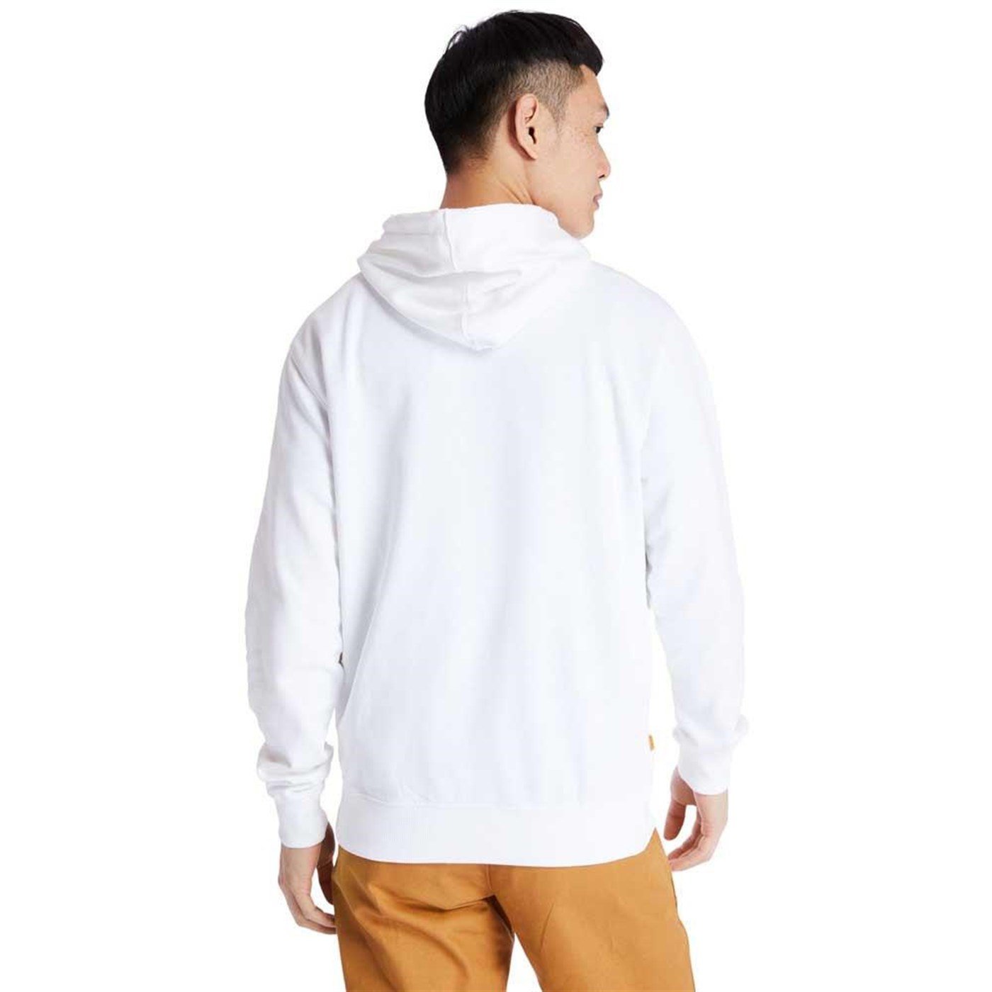 Timberland Core Tree Logo Ağaç Logolu Beyaz Erkek Kapüşonlu Hoodie