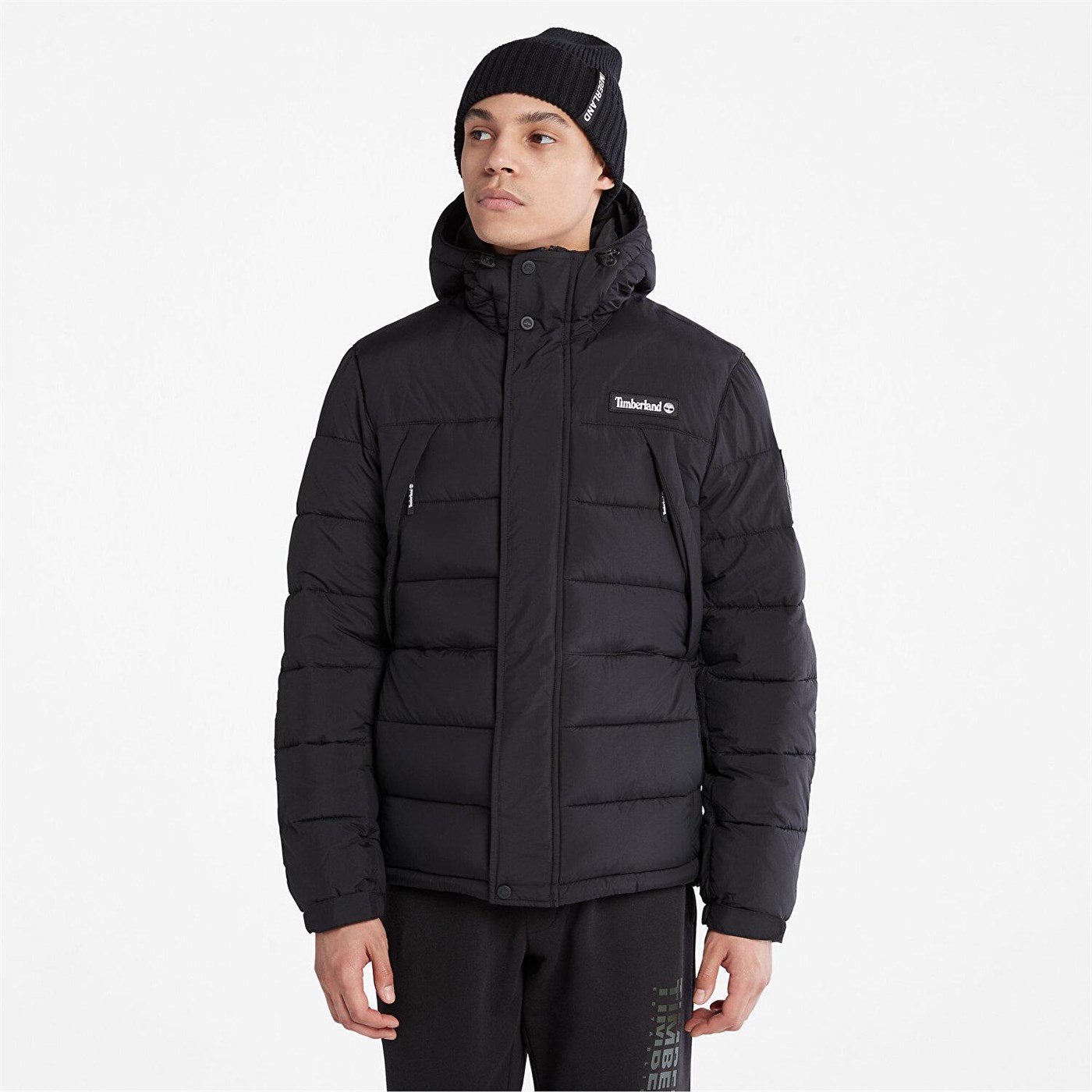 Timberland OA Puffer Erkek Mont Siyah