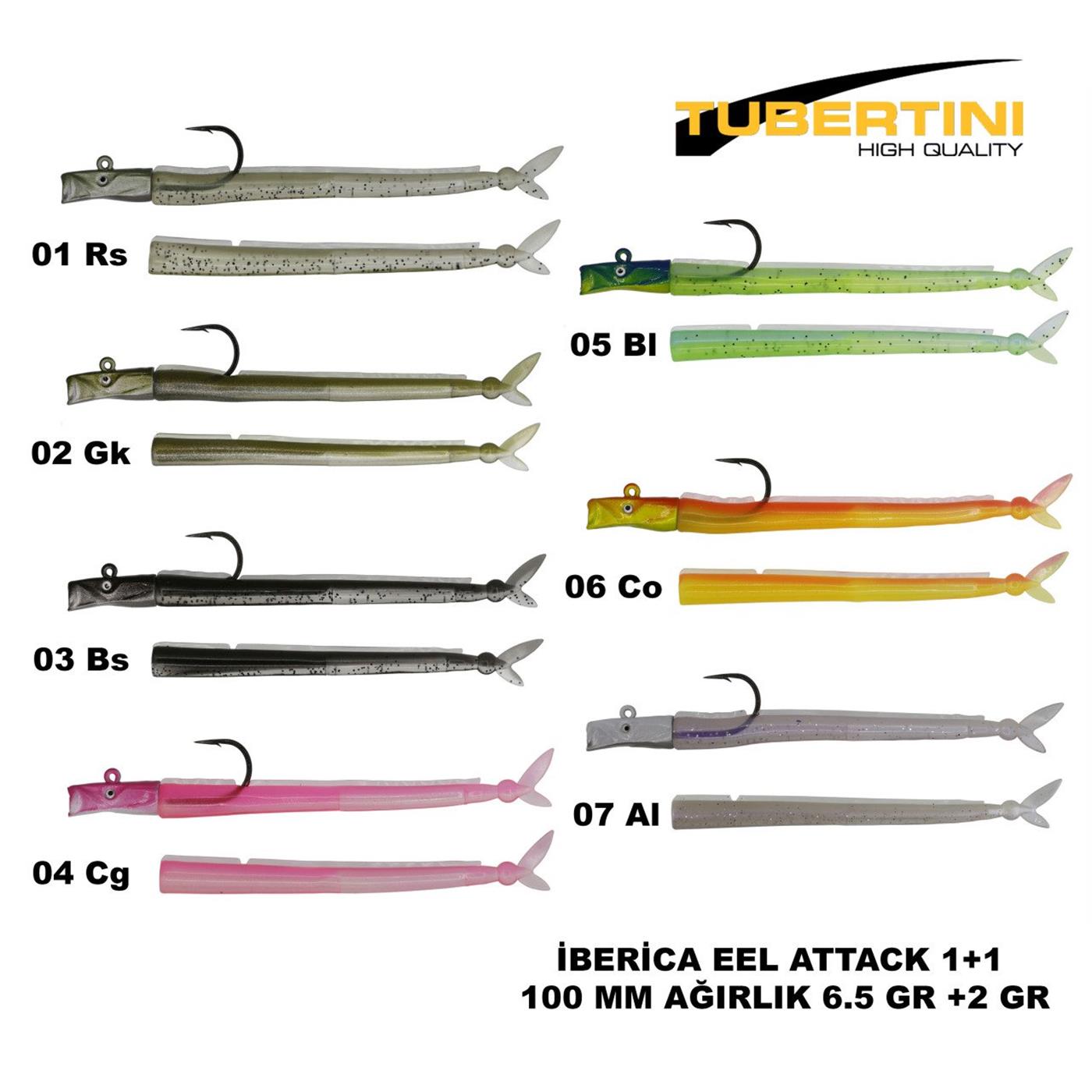 Tubertini İberica Eel Attack Set 1+1