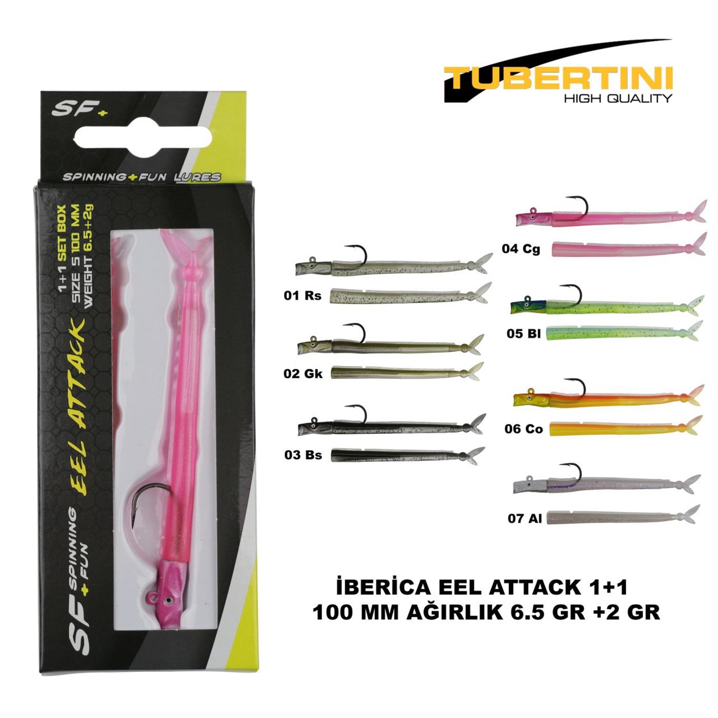 Tubertini İberica Eel Attack Set 1+1