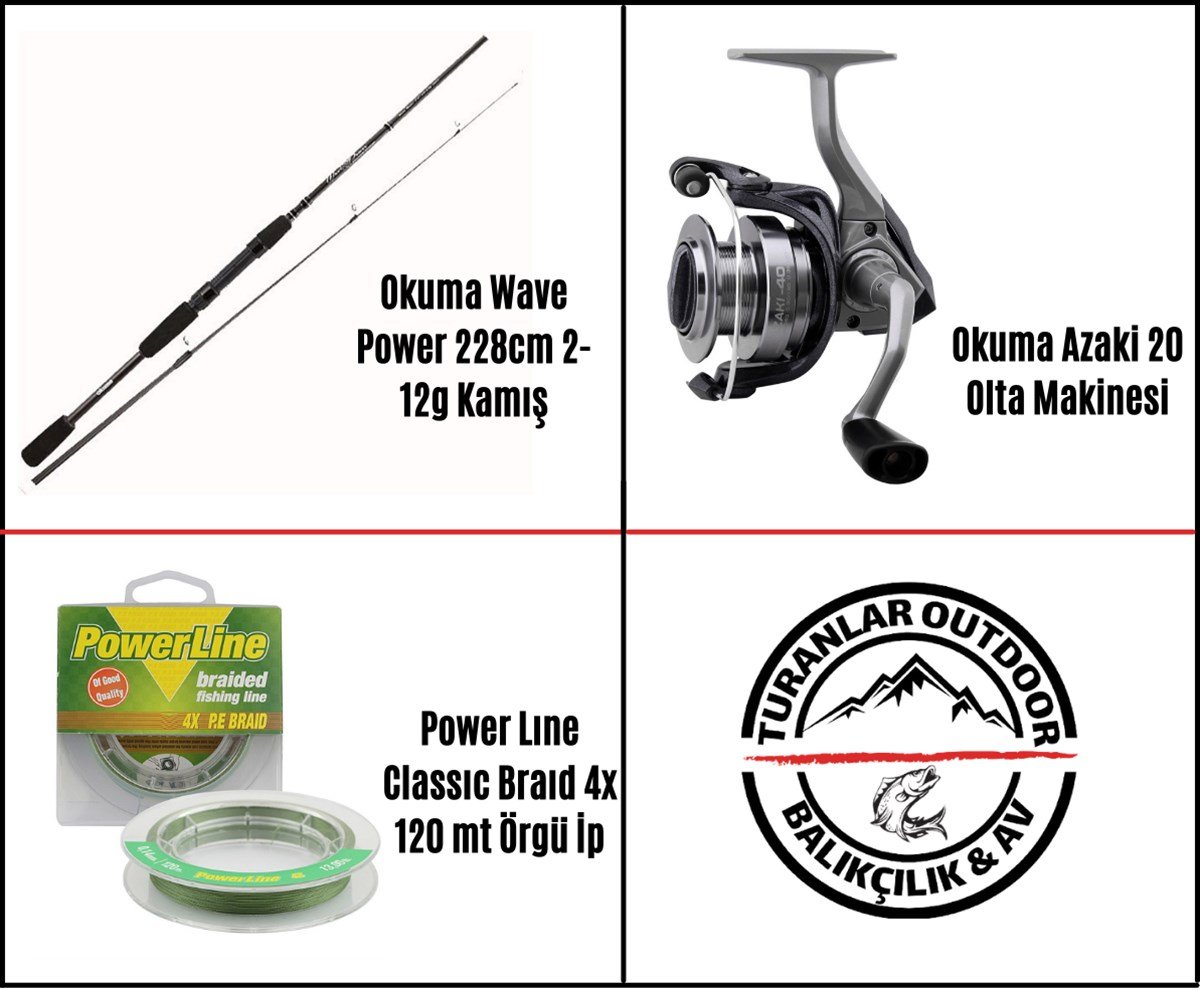 Turanlar Outdoor Okuma LRF Set 25