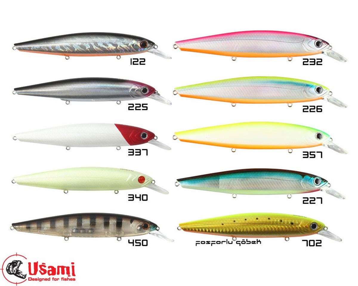 Usami Naginata 130F-SR 24 gr Sahte Balık