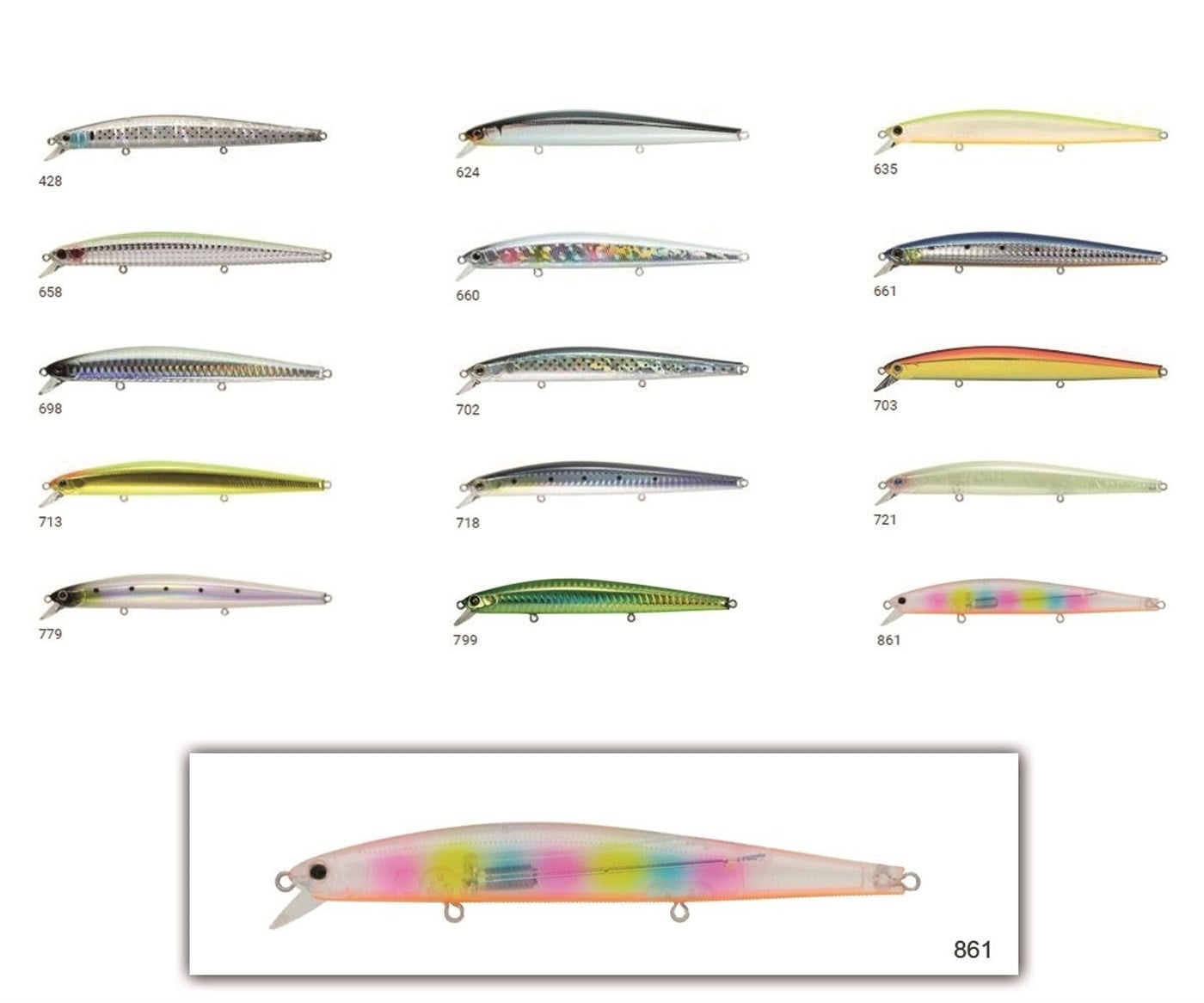 ZİPBAİTS SYSTEM MINNOW 123-F 861