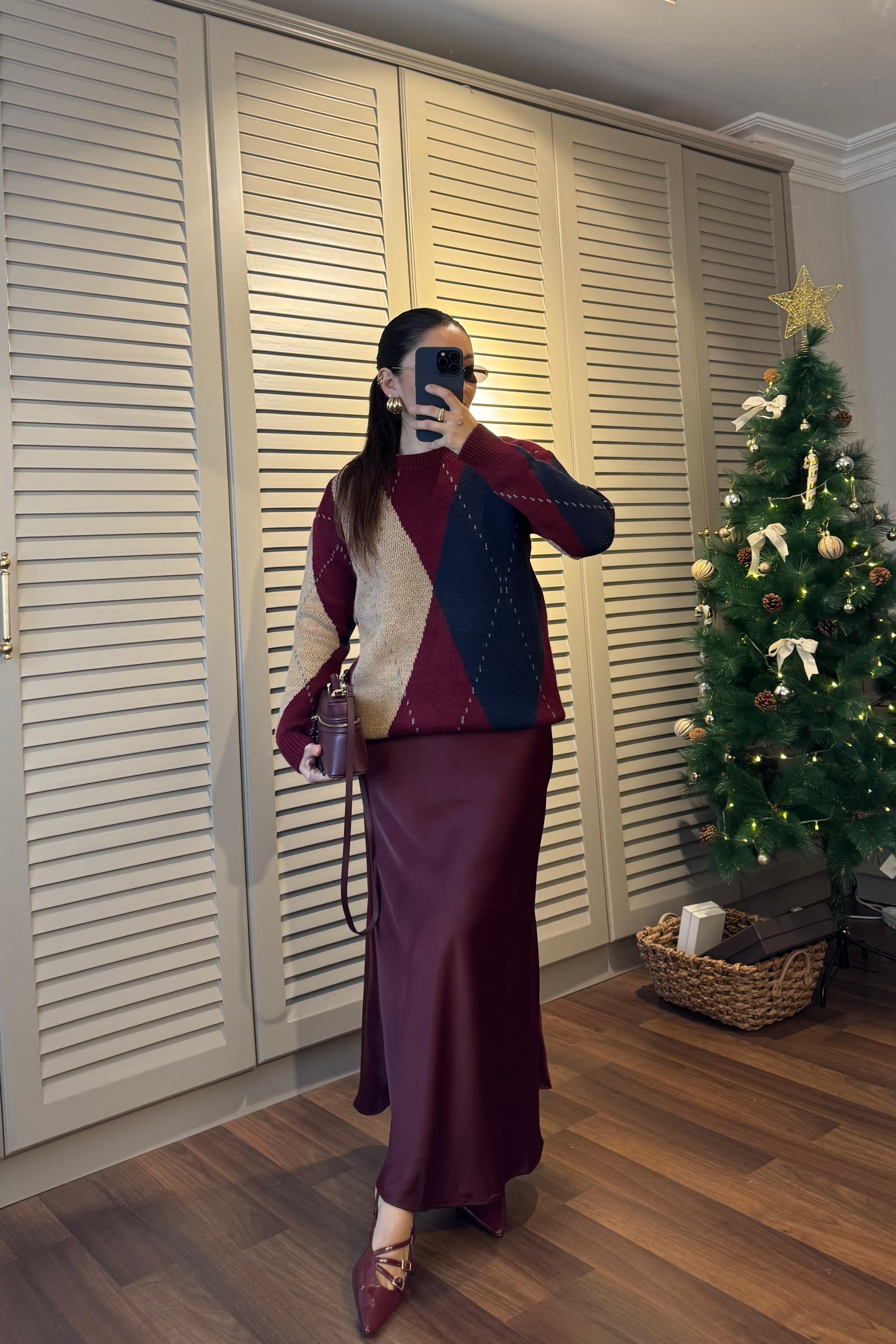 A KESİM SATEN ETEK/22193