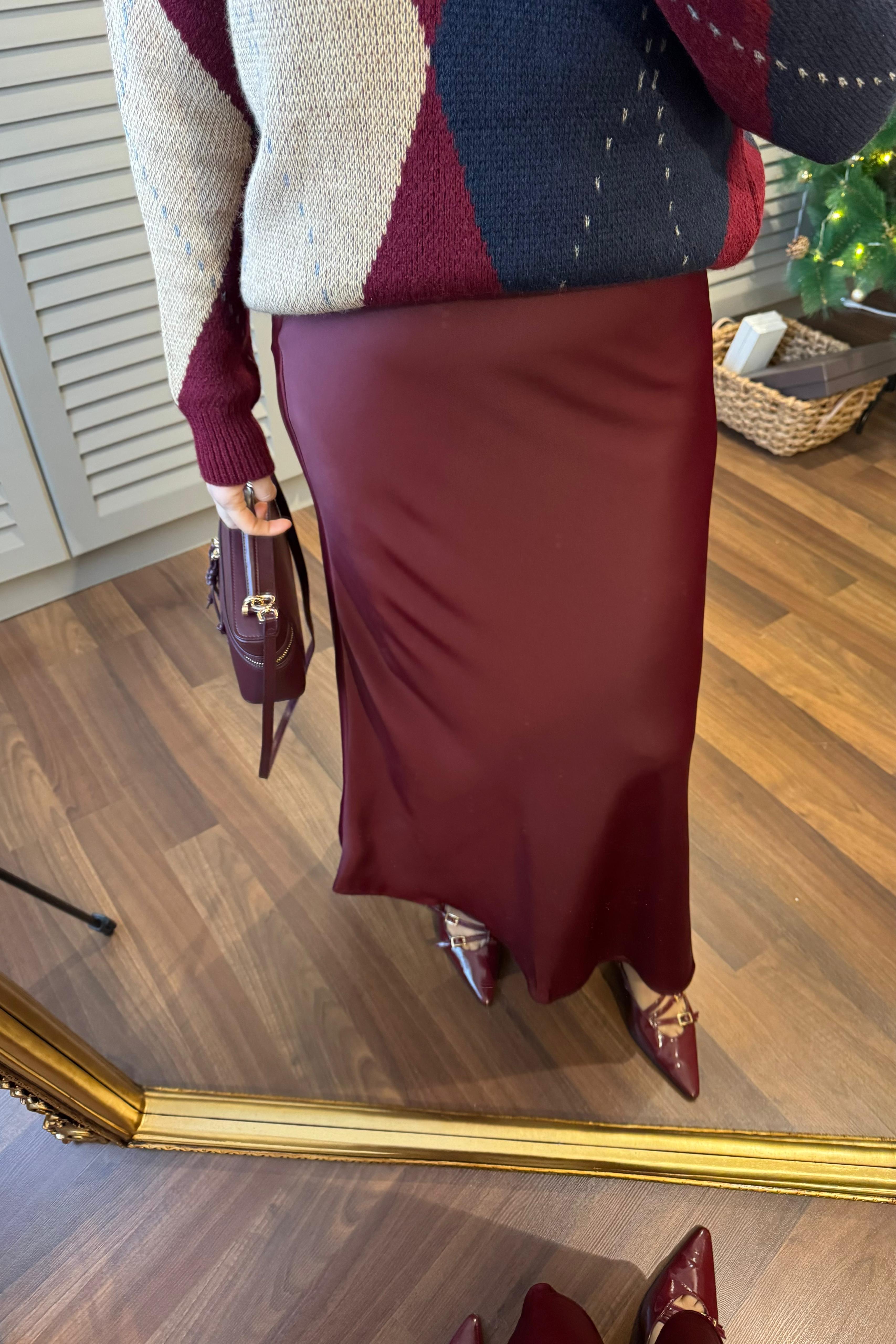 A KESİM SATEN ETEK/22193