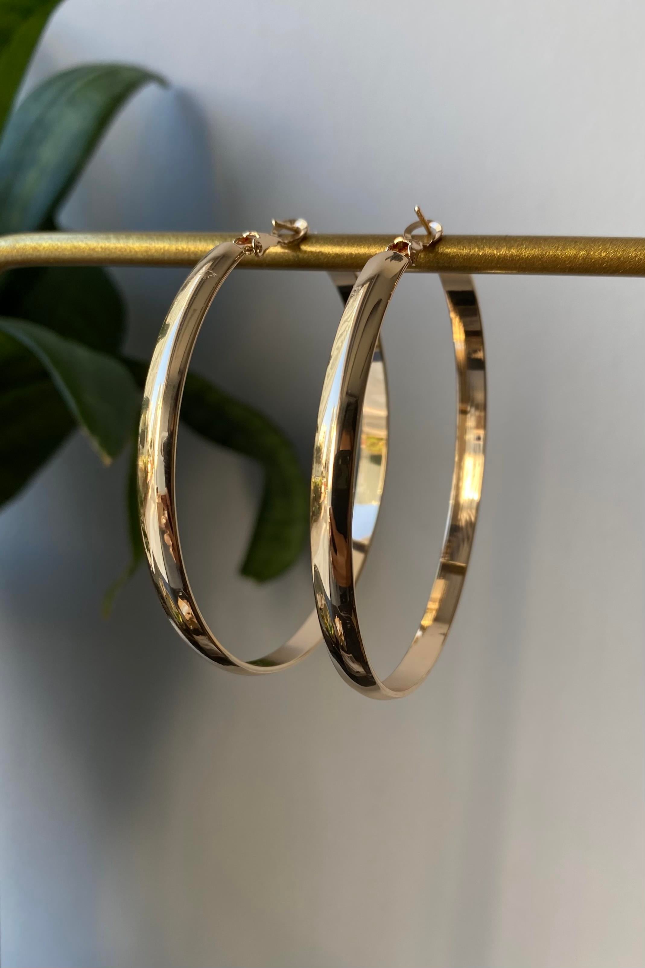 AJDA HALKA KÜPE 6,5CM