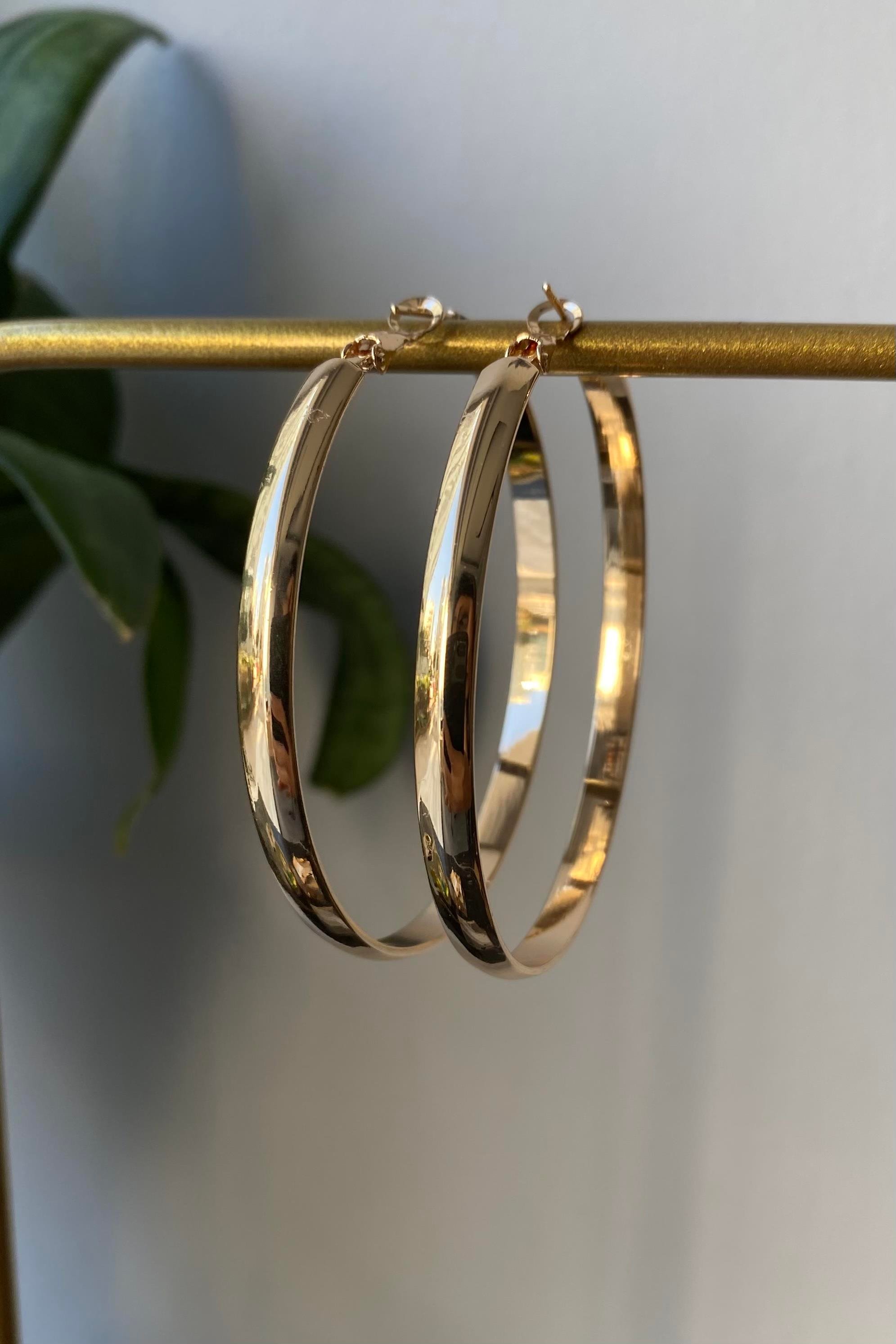 AJDA HALKA KÜPE 6,5CM