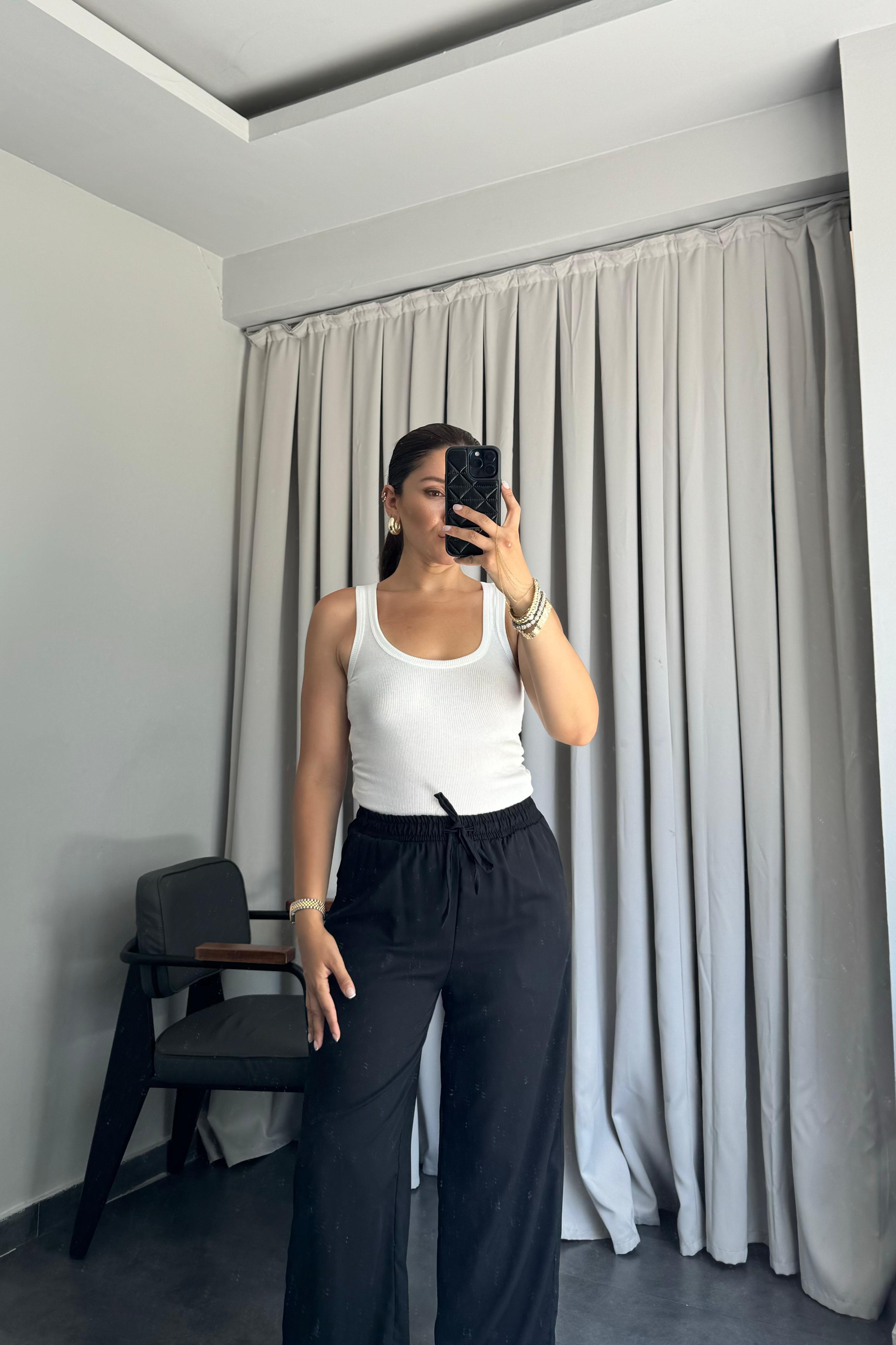 ARKASI DİKİŞLİ HALTER YAKA ATLET/24082