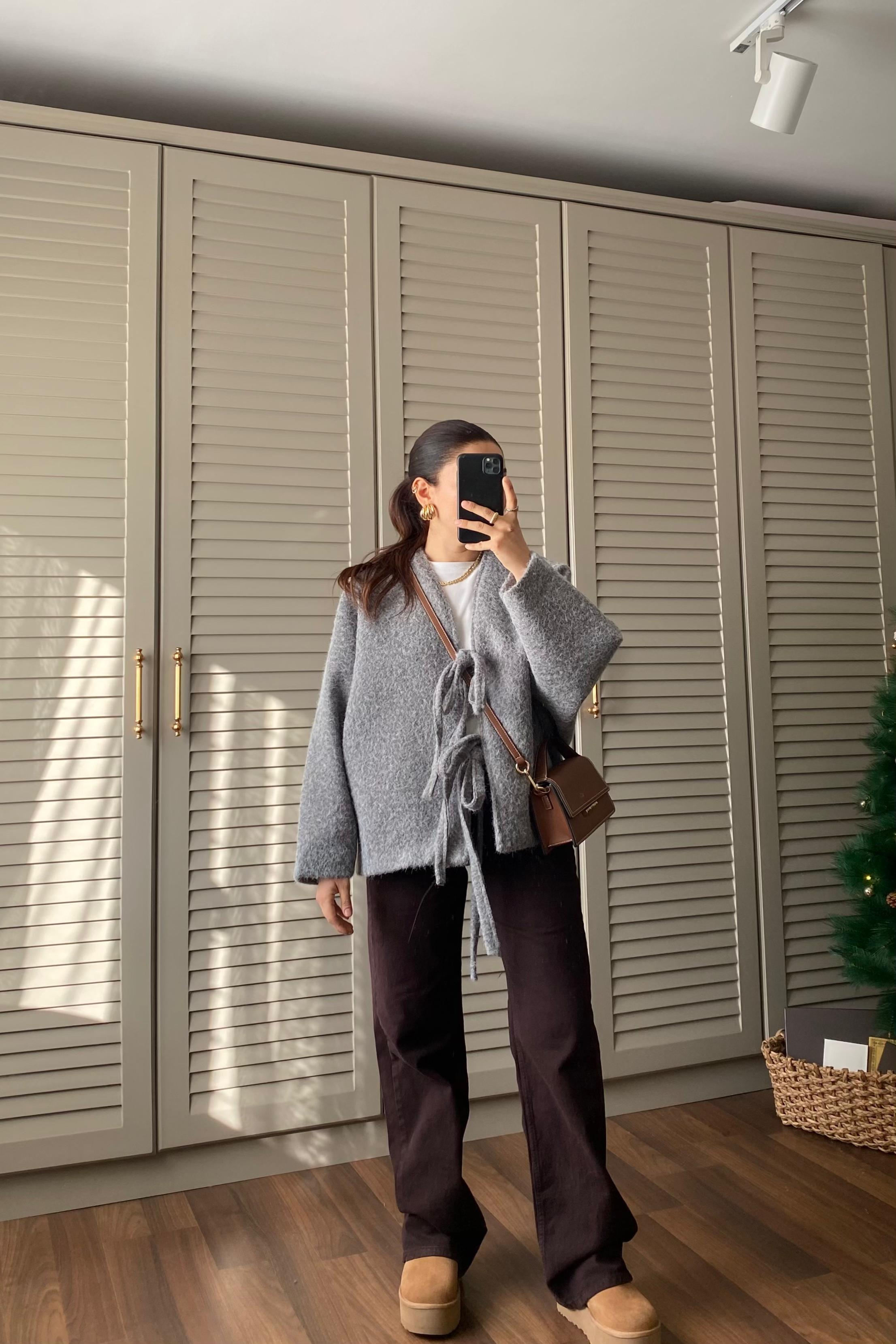 BAĞCIKLI ZARA KAŞE CEKET/0527