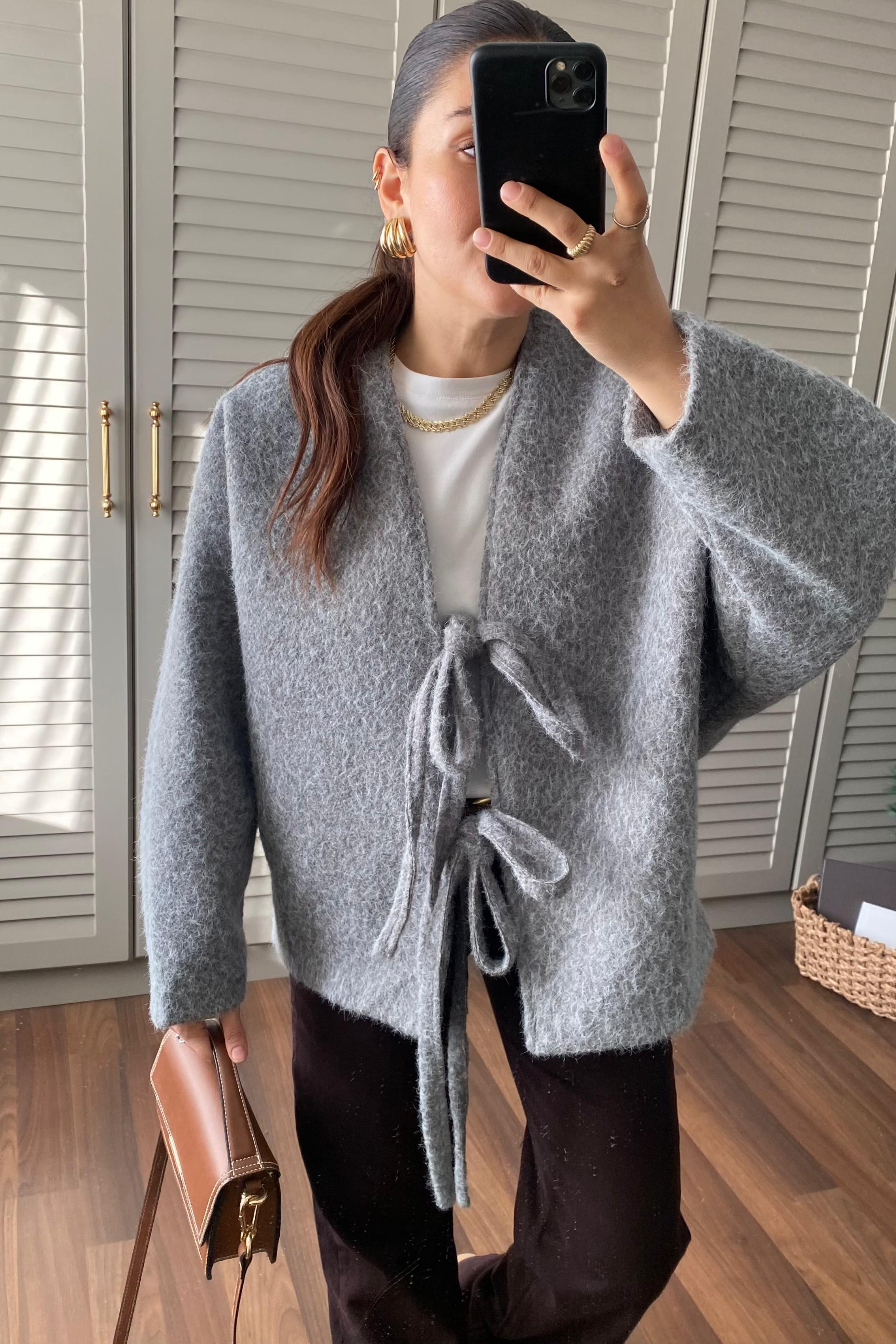 BAĞCIKLI ZARA KAŞE CEKET/0527