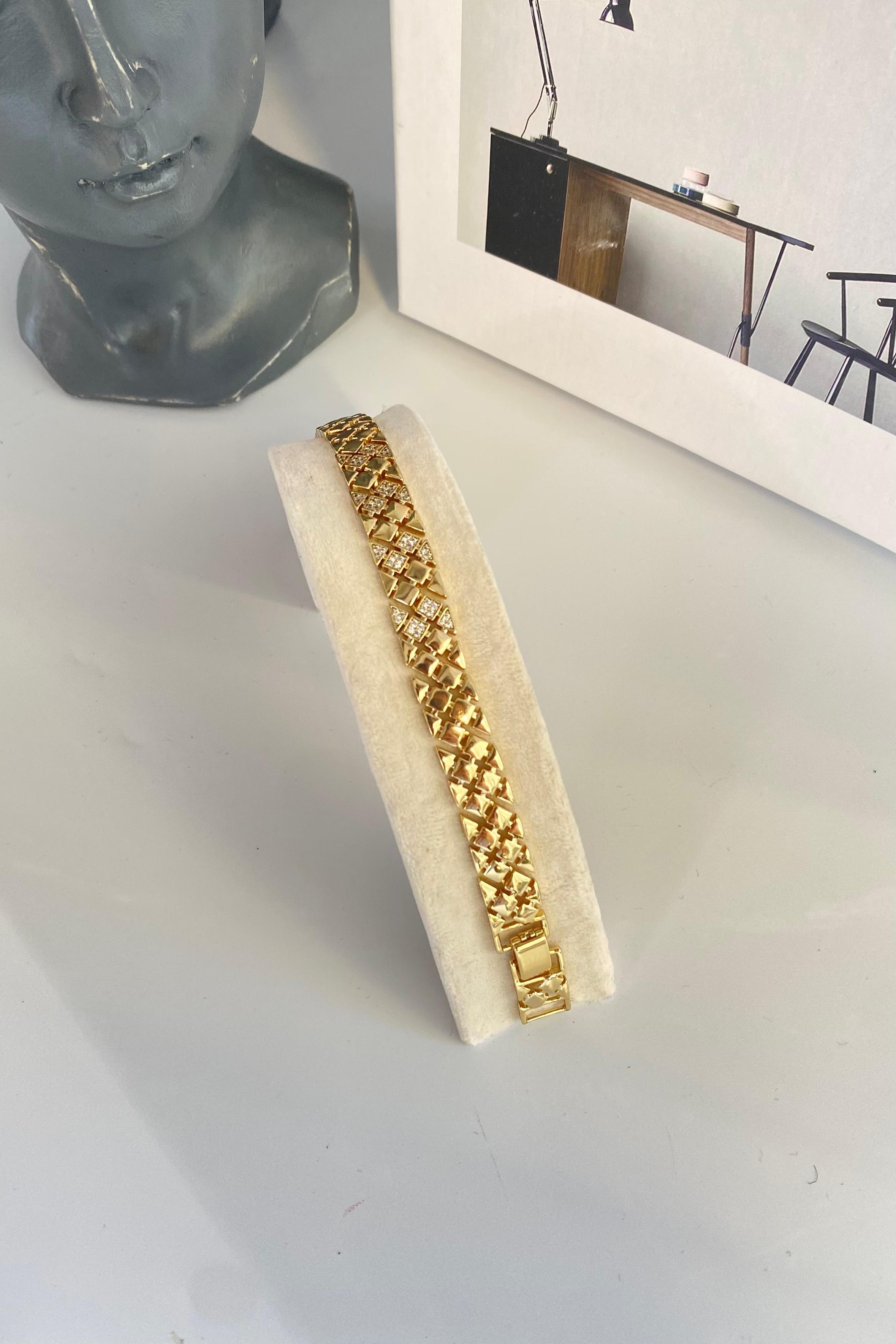 BAKLAVA MODEL BİLEZİK