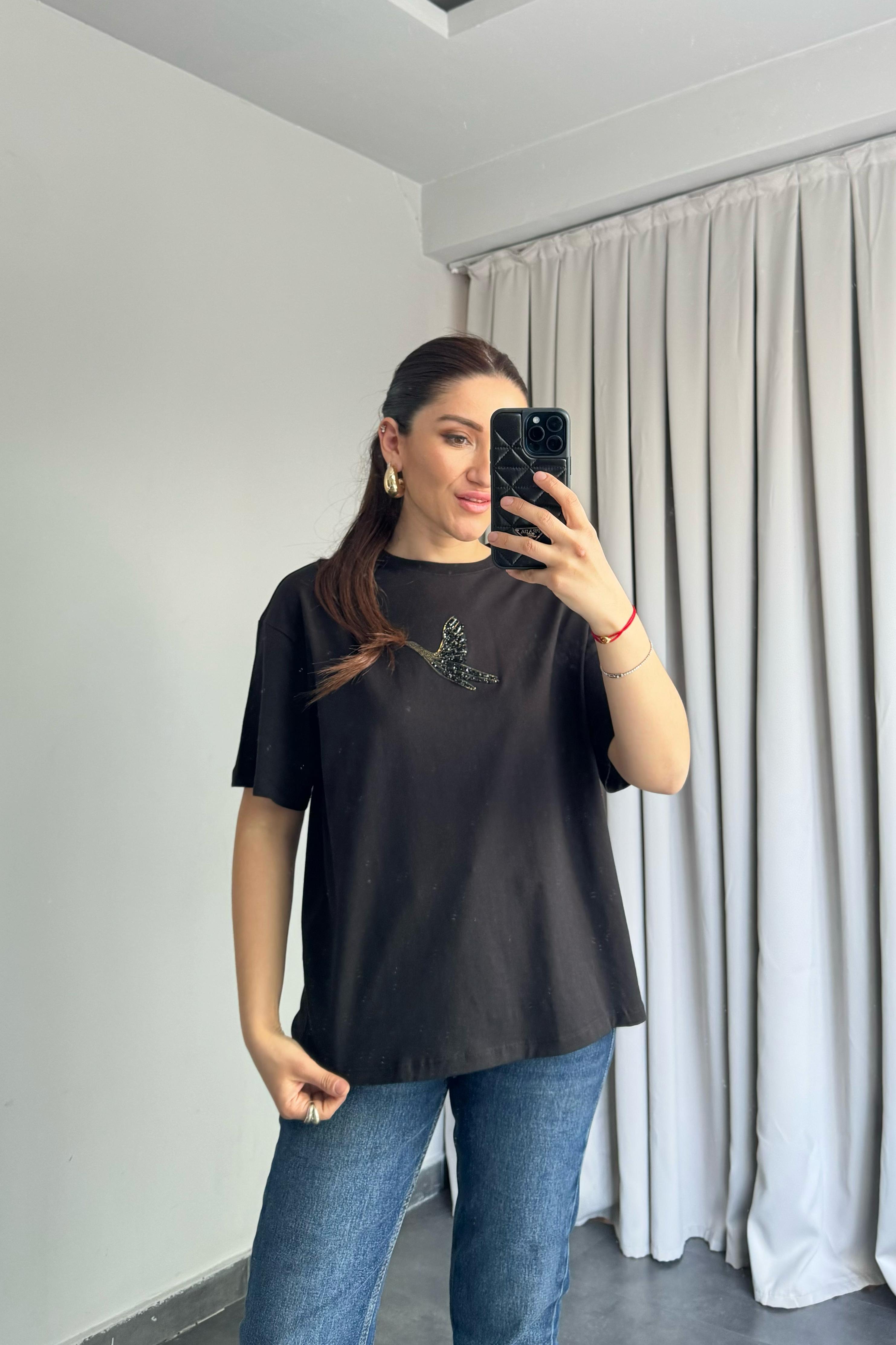 BC TAŞLI BASIC T-SHIRT