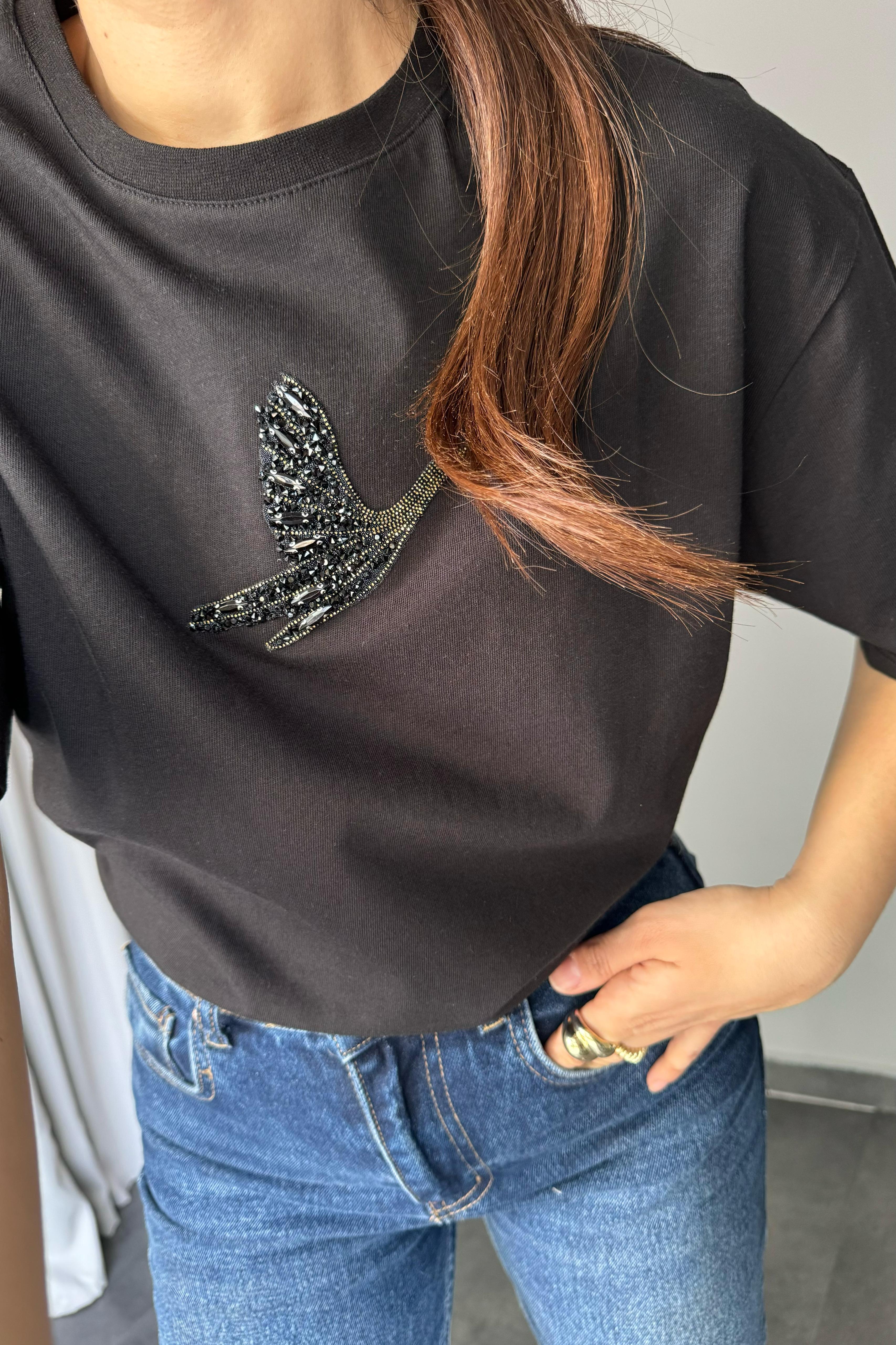 BC TAŞLI BASIC T-SHIRT