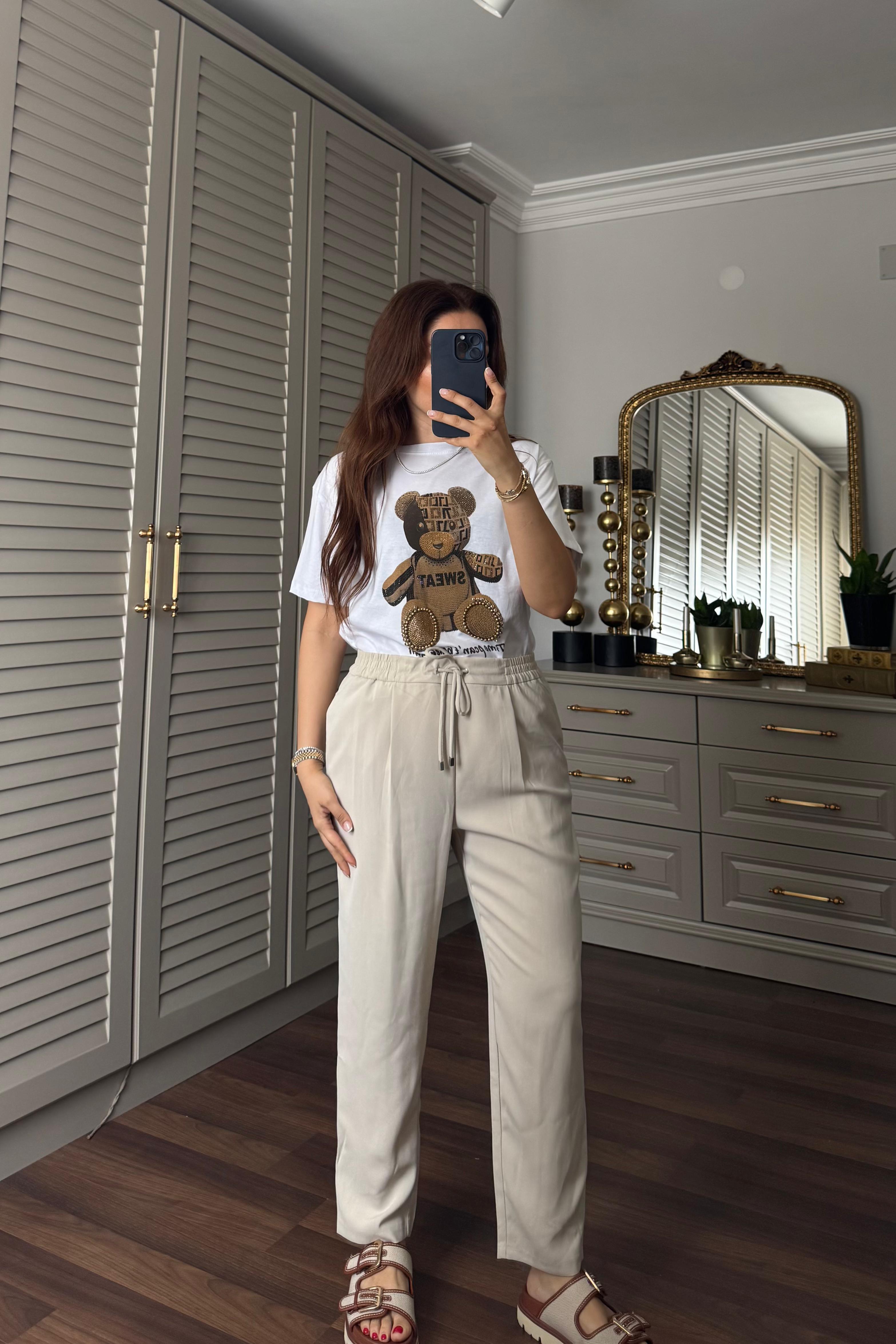 BELİ LASTİKLİ HAVUÇ PANTOLON/ZR