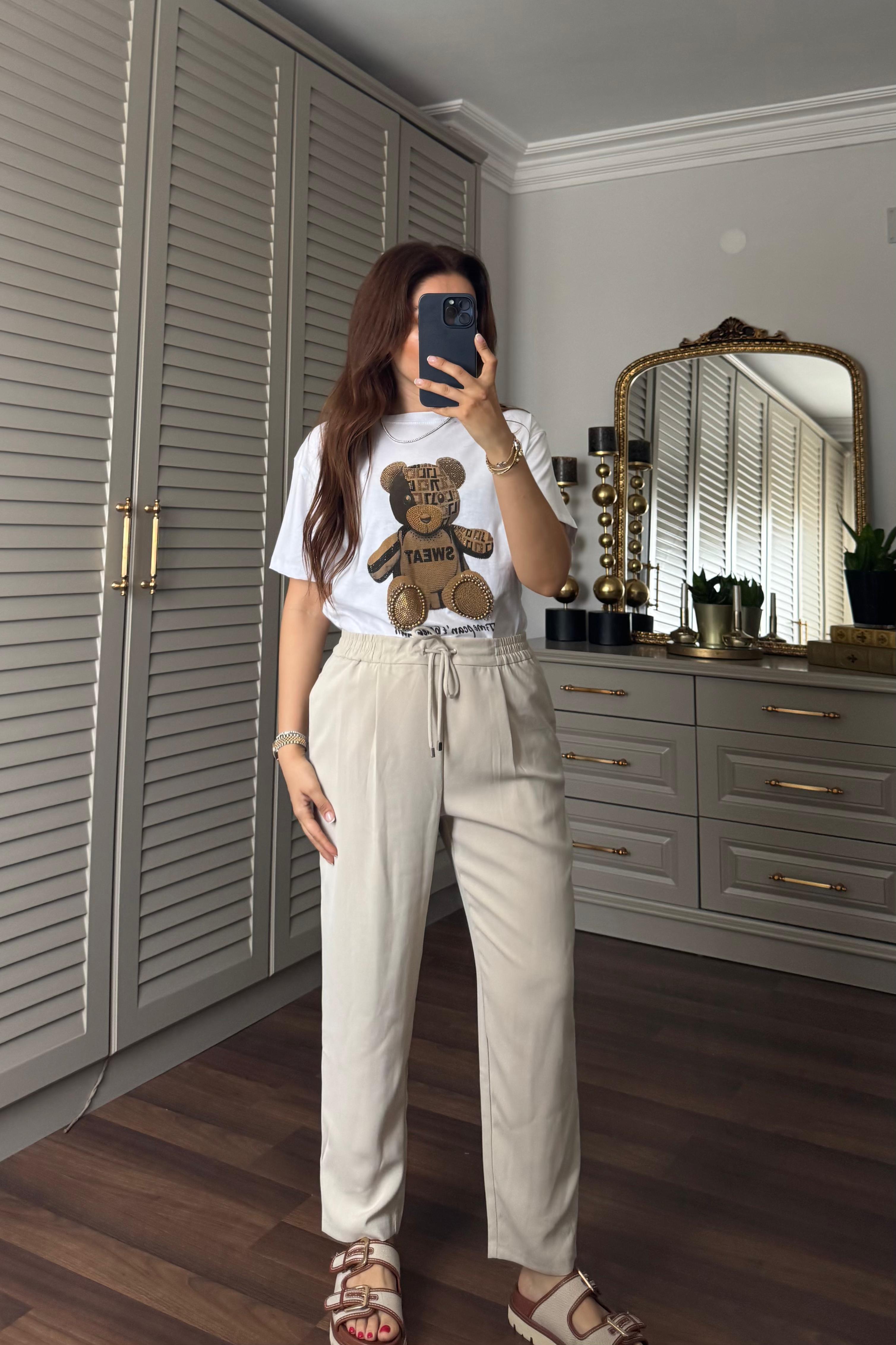 BELİ LASTİKLİ HAVUÇ PANTOLON/ZR