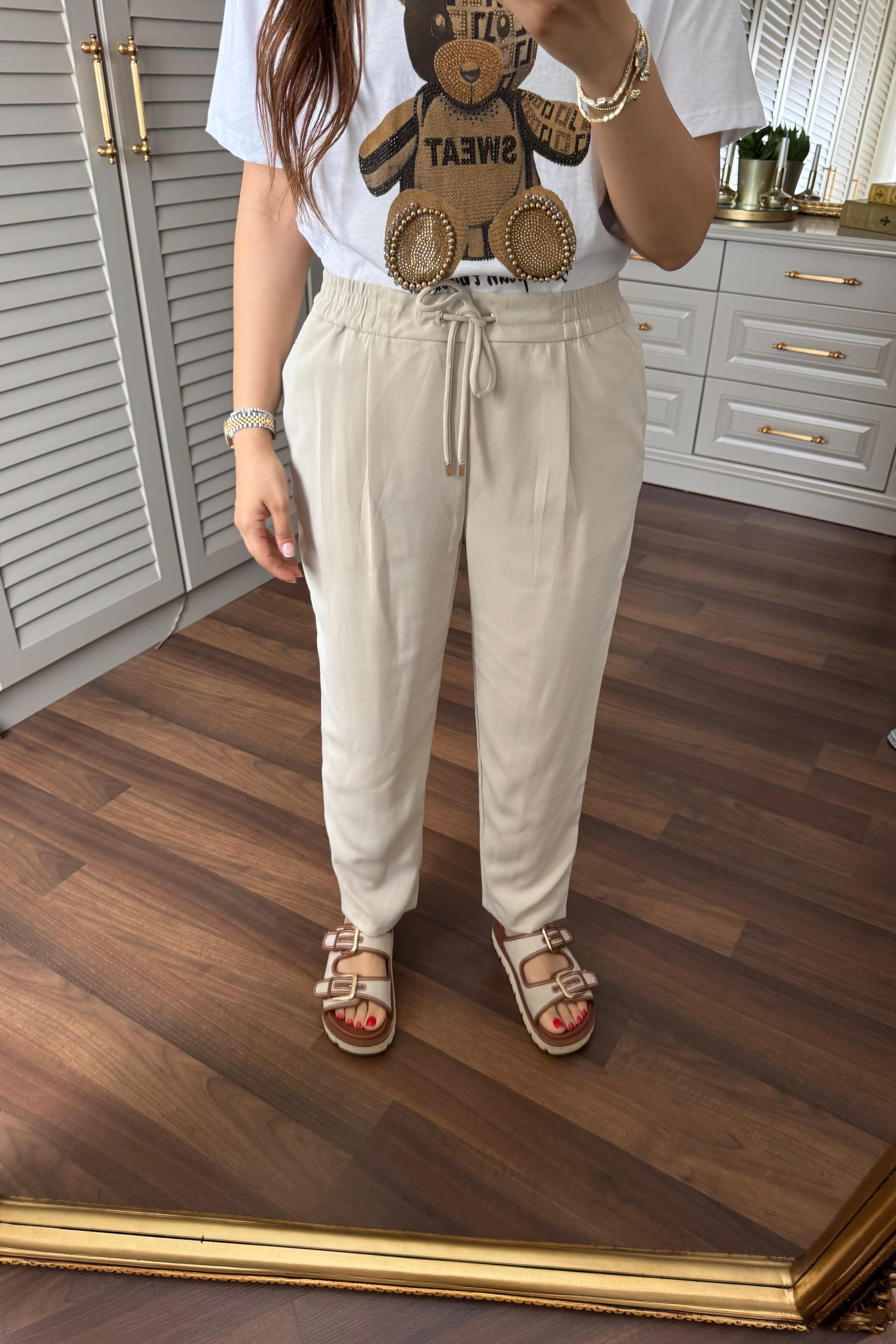 BELİ LASTİKLİ HAVUÇ PANTOLON/ZR