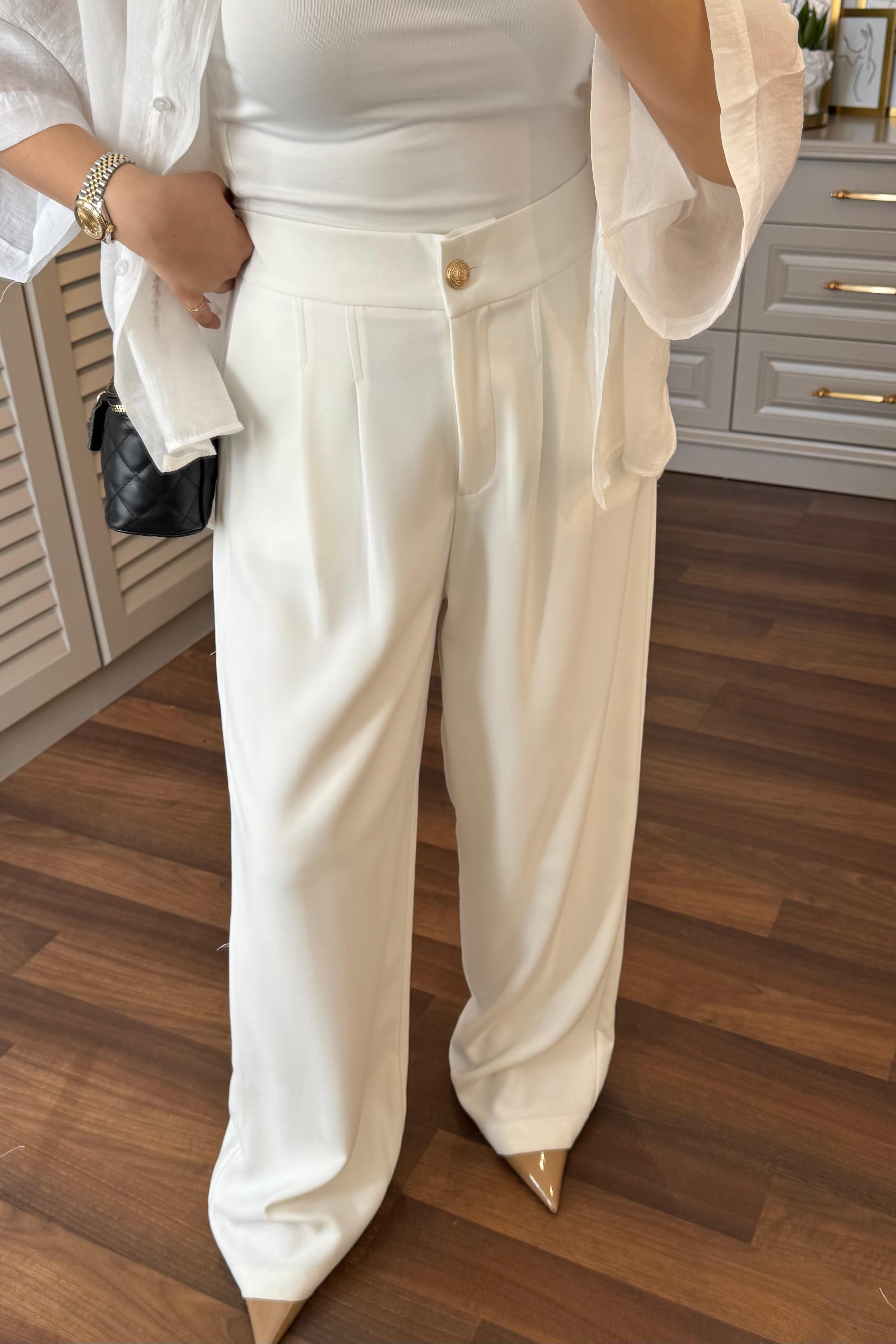 BELİ LASTİKLİ ZARA PANTOLON