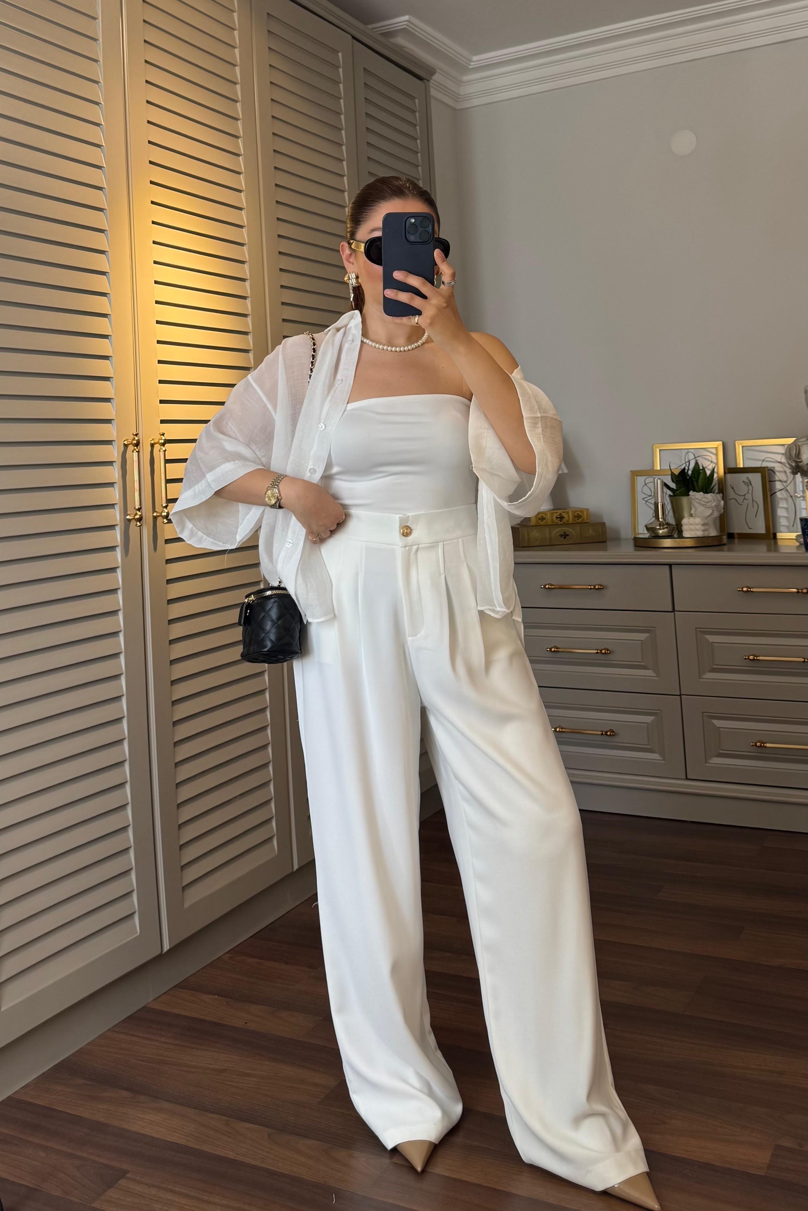 BELİ LASTİKLİ ZARA PANTOLON