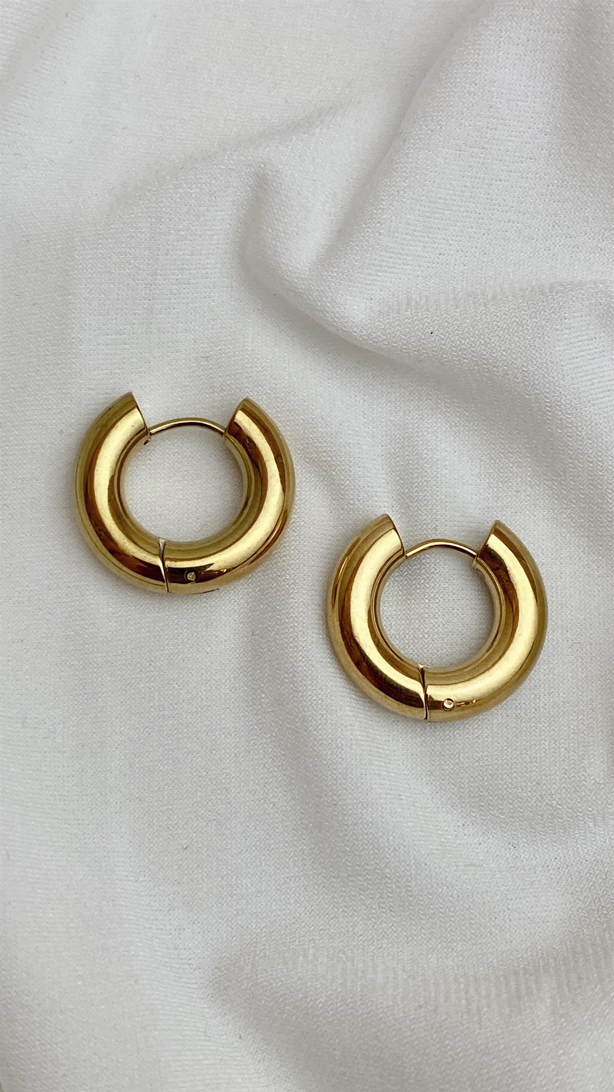 ÇELİK KALIN BORU HALKA KÜPE 1,5cm