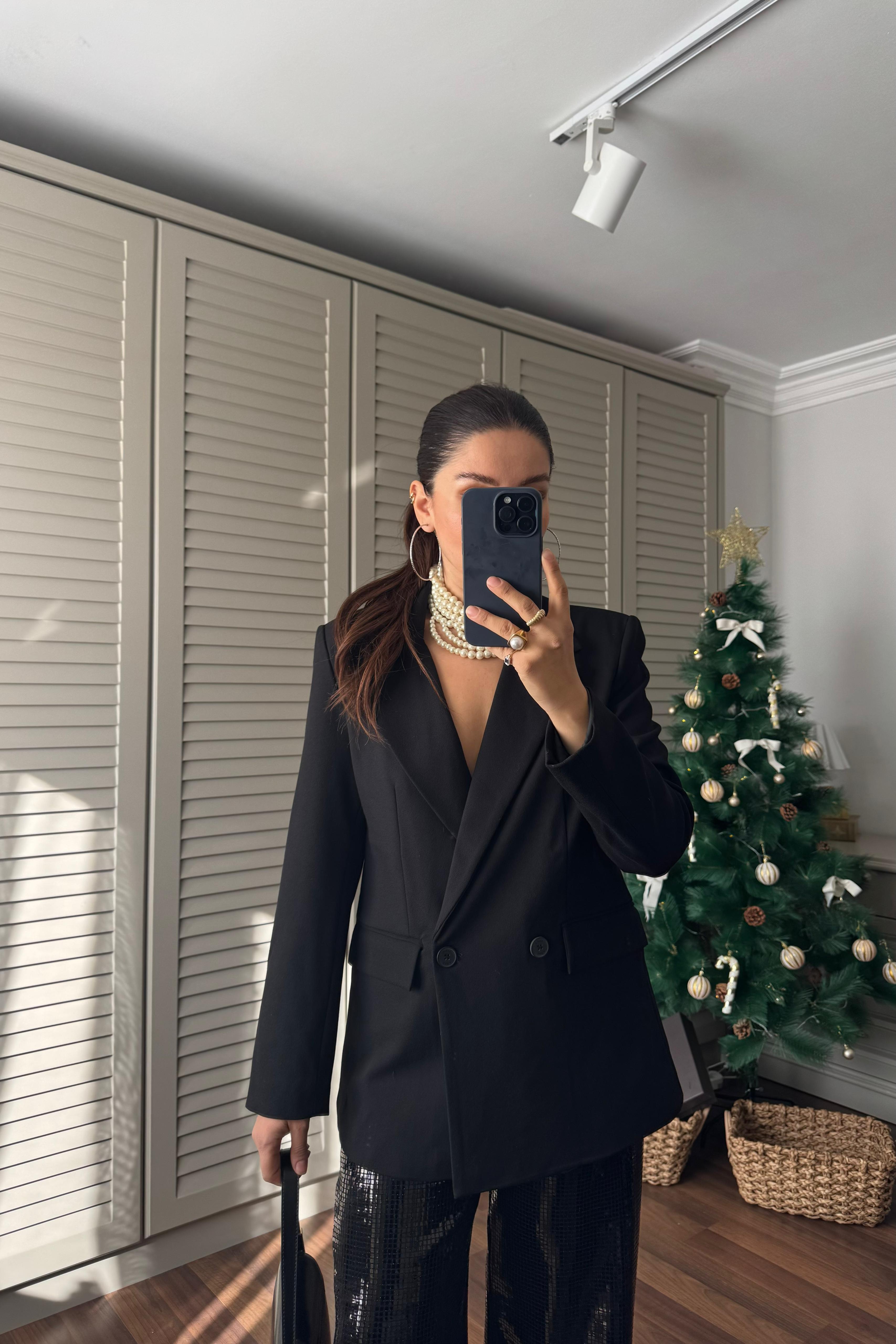 ÇİFT DÜĞMELİ BLAZER CEKET ZR