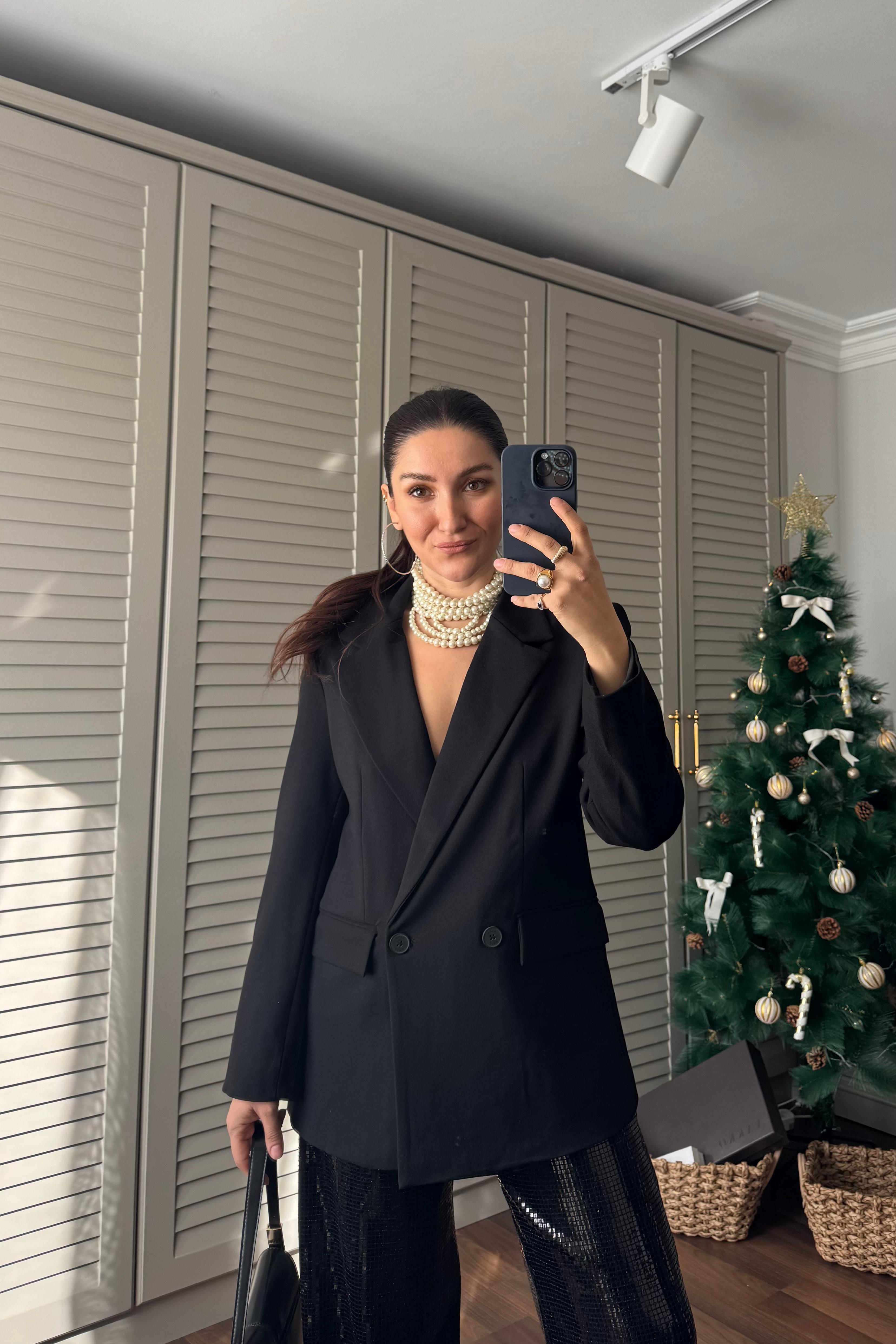 ÇİFT DÜĞMELİ BLAZER CEKET ZR