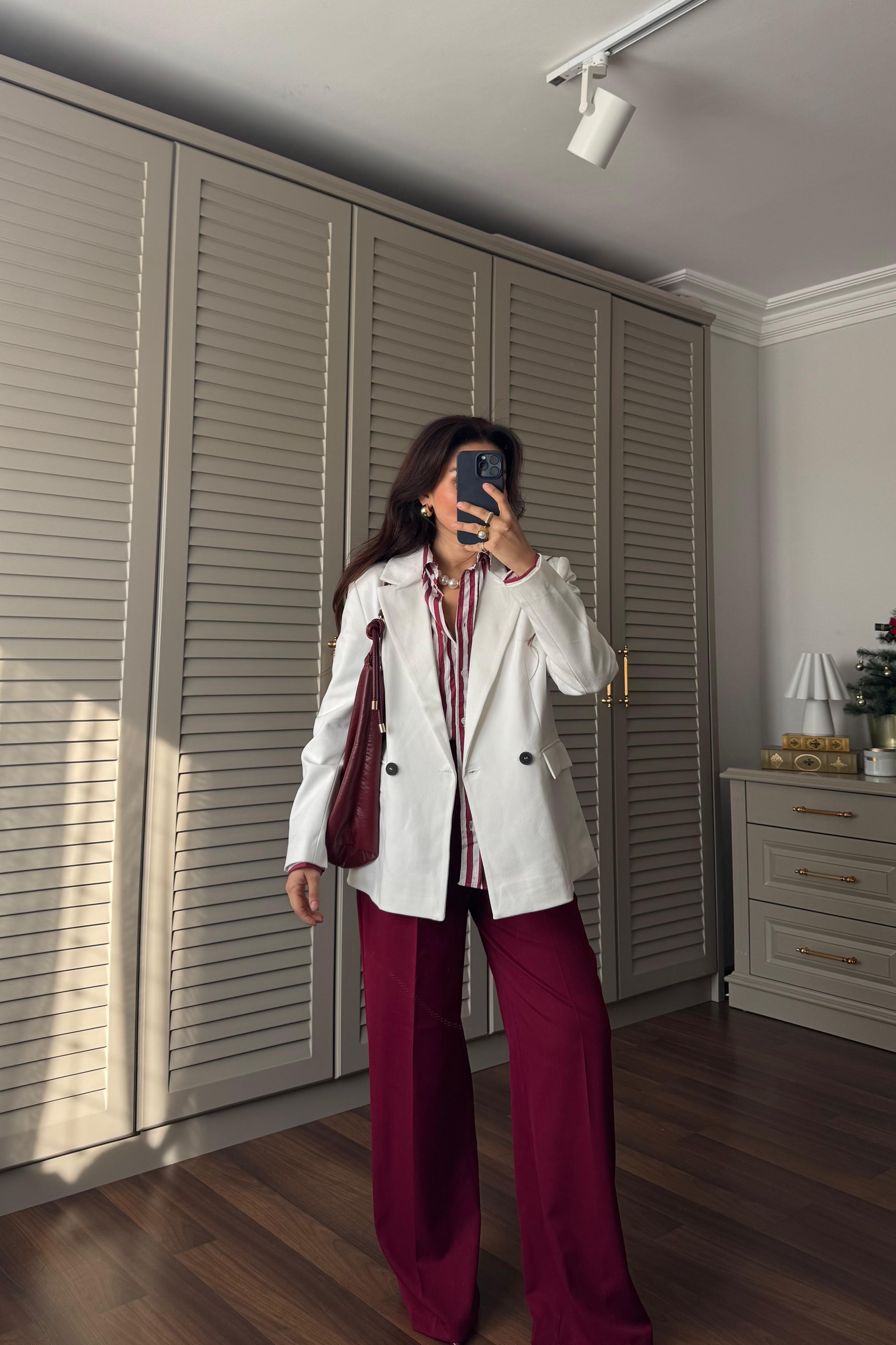 ÇİFT DÜĞMELİ BLAZER CEKET ZR