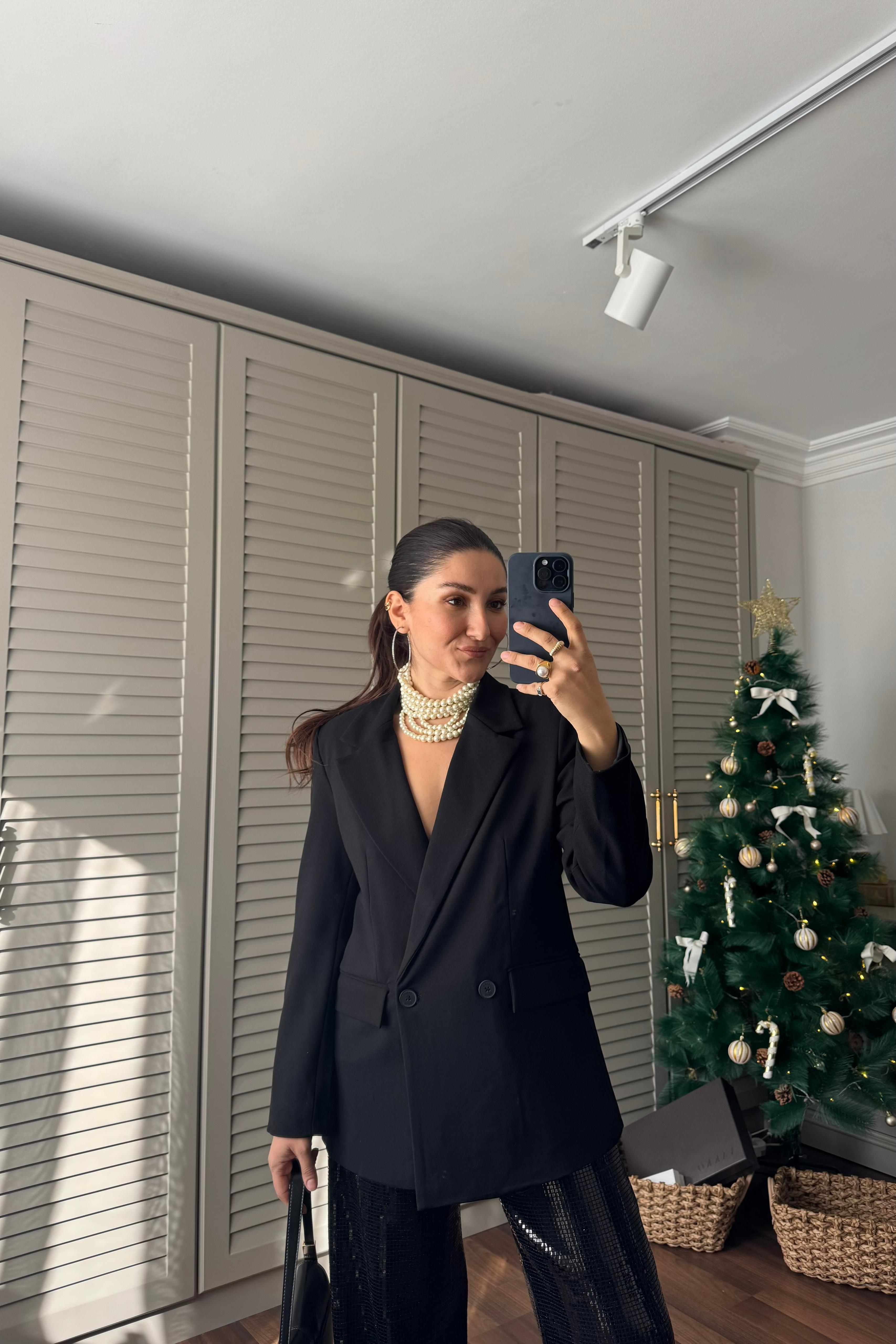 ÇİFT DÜĞMELİ BLAZER CEKET ZR