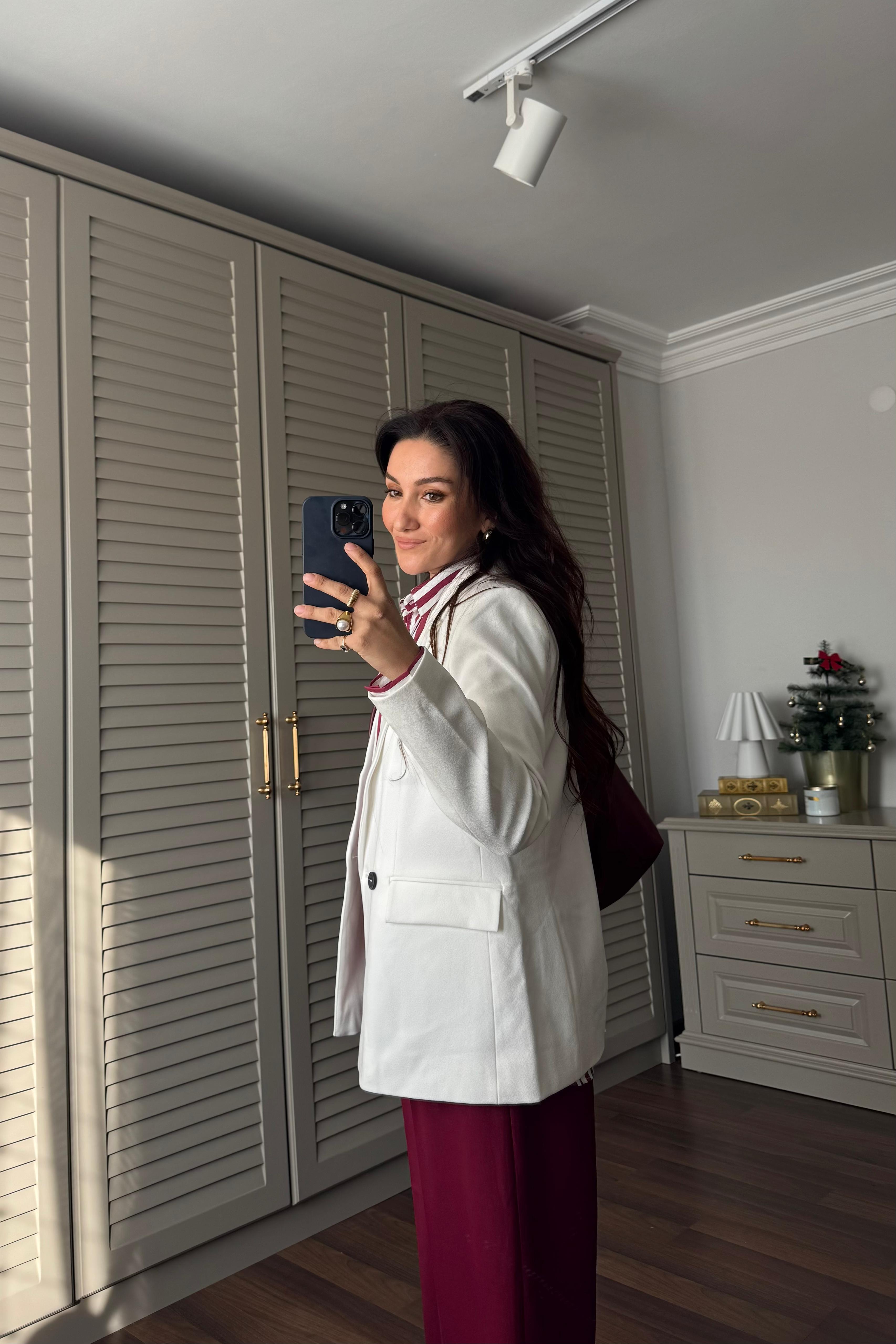 ÇİFT DÜĞMELİ BLAZER CEKET ZR