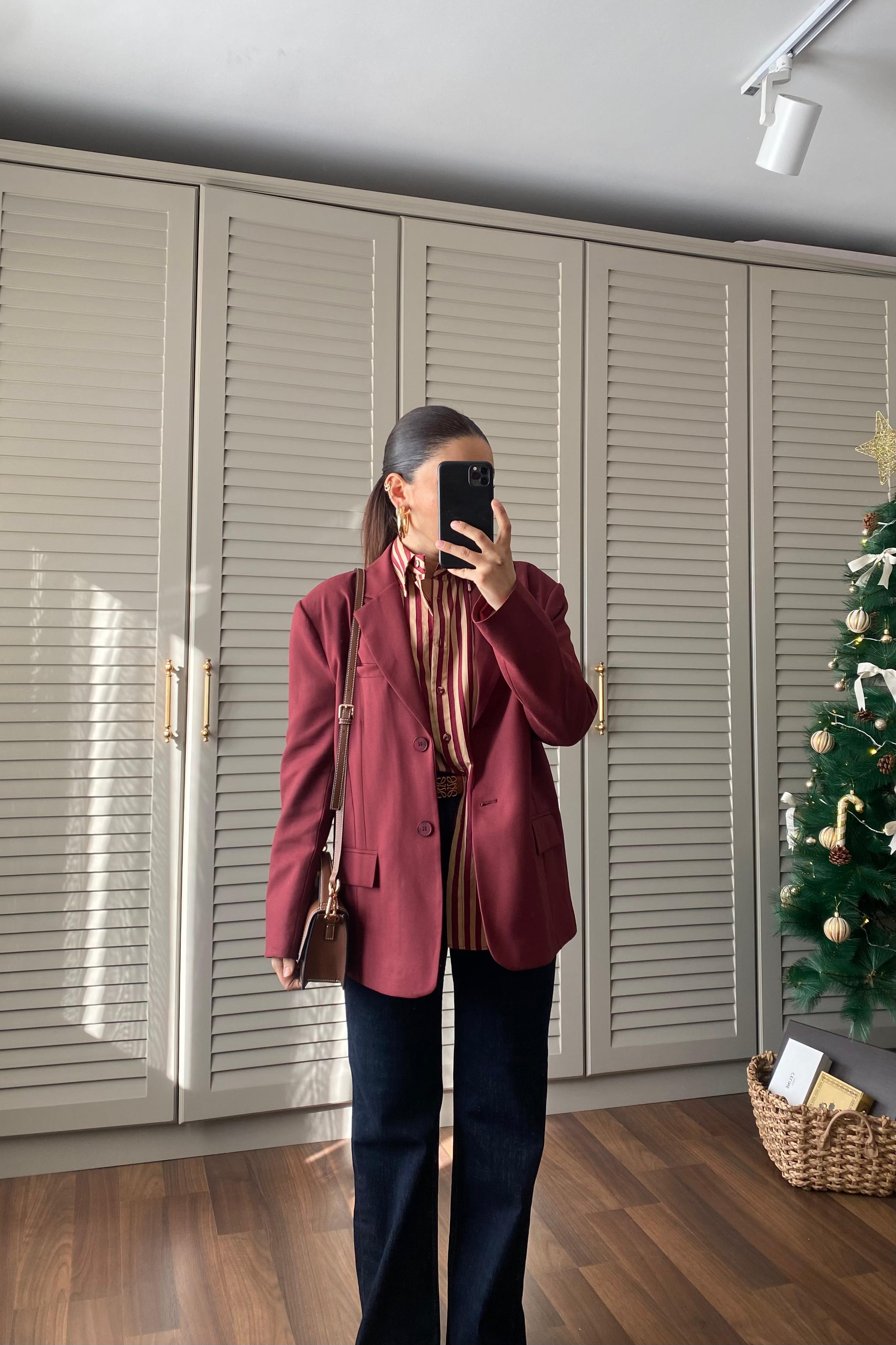ÇİFT DÜĞMELİ BLAZER CEKET/9281