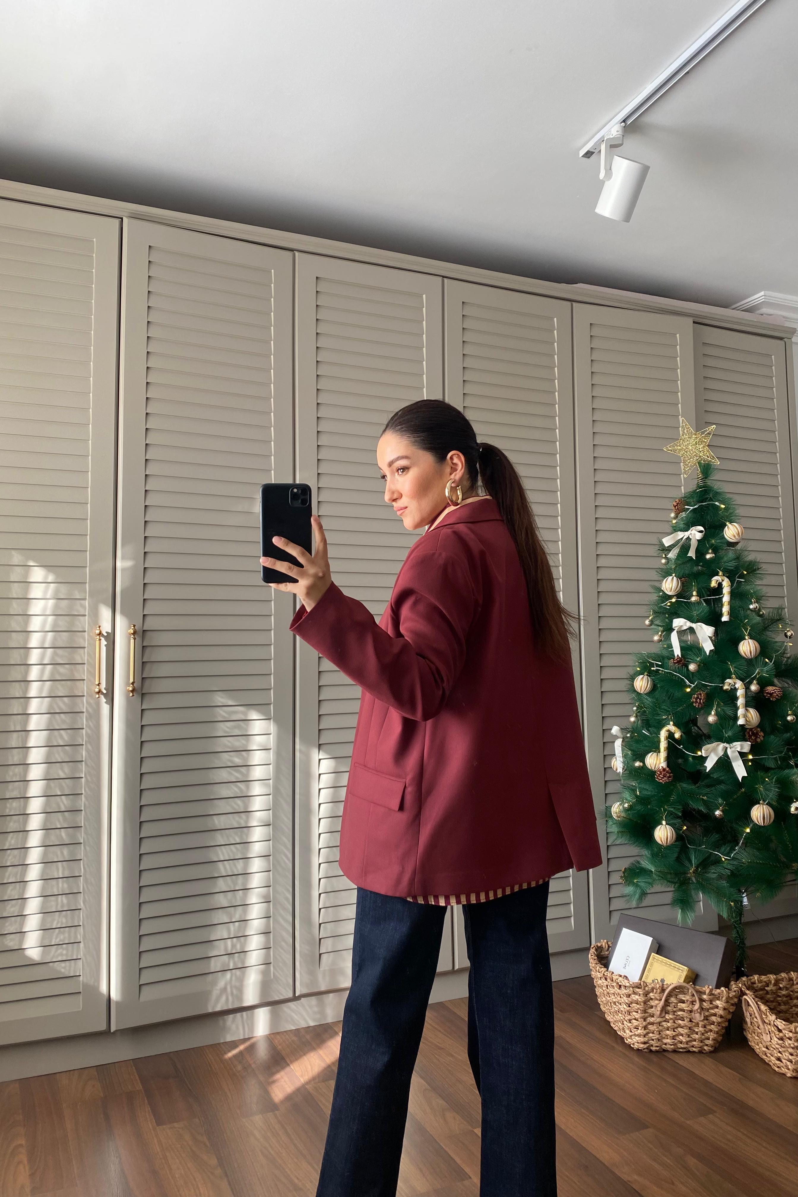 ÇİFT DÜĞMELİ BLAZER CEKET/9281