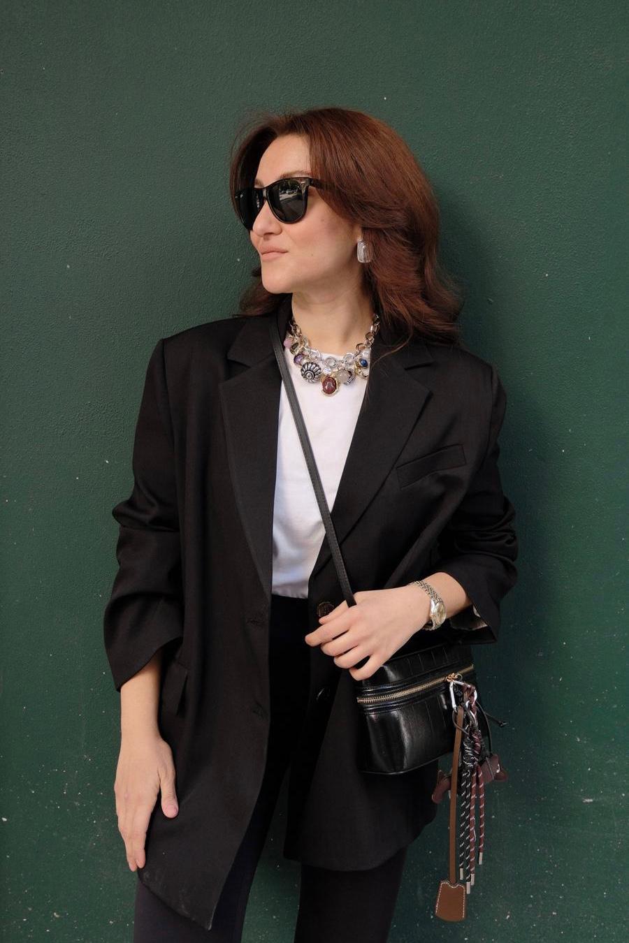 ÇİFT YIRTMAÇLI POLİVİSKON BLAZER CEKET/9484
