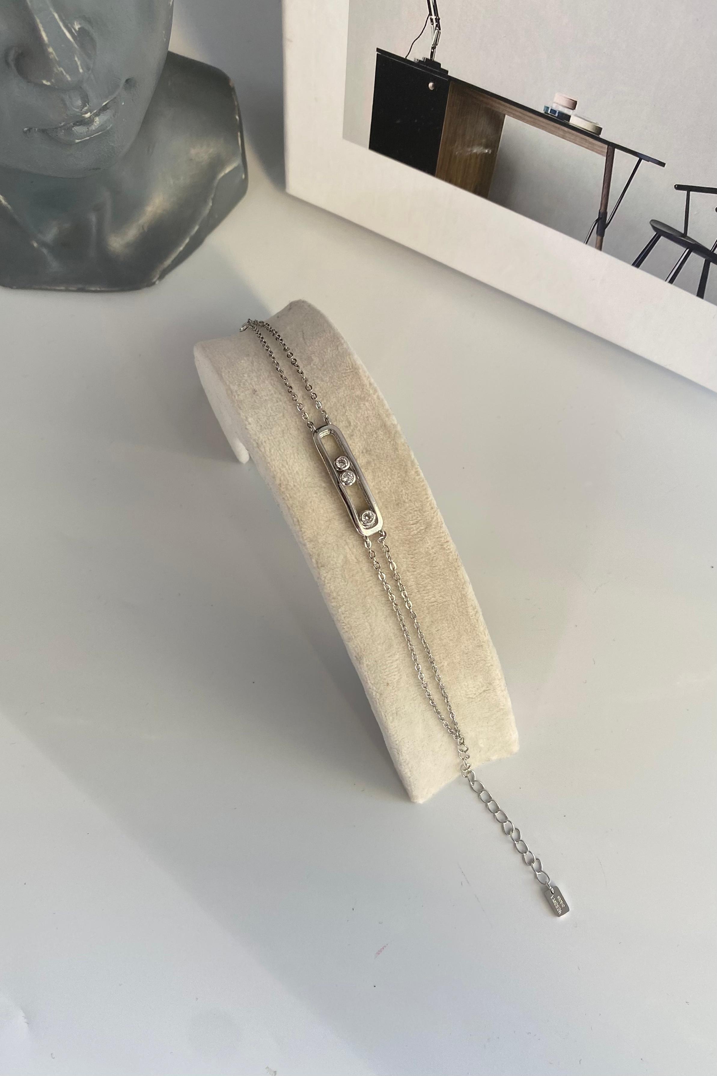 ÇİFT ZİNCİRLİ MES BİLEZİK